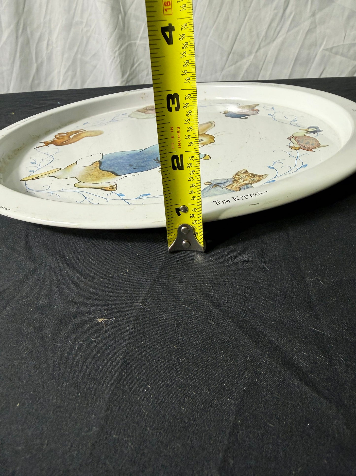 Hunkydory Designs Ltd Peter Rabbit Ceramic Decorative Plate Made in England 10.5 inches