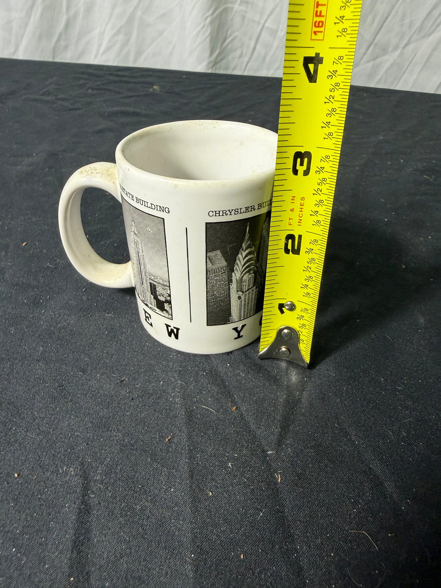 New York City Statue of Liberty Miniature Mug Ceramic