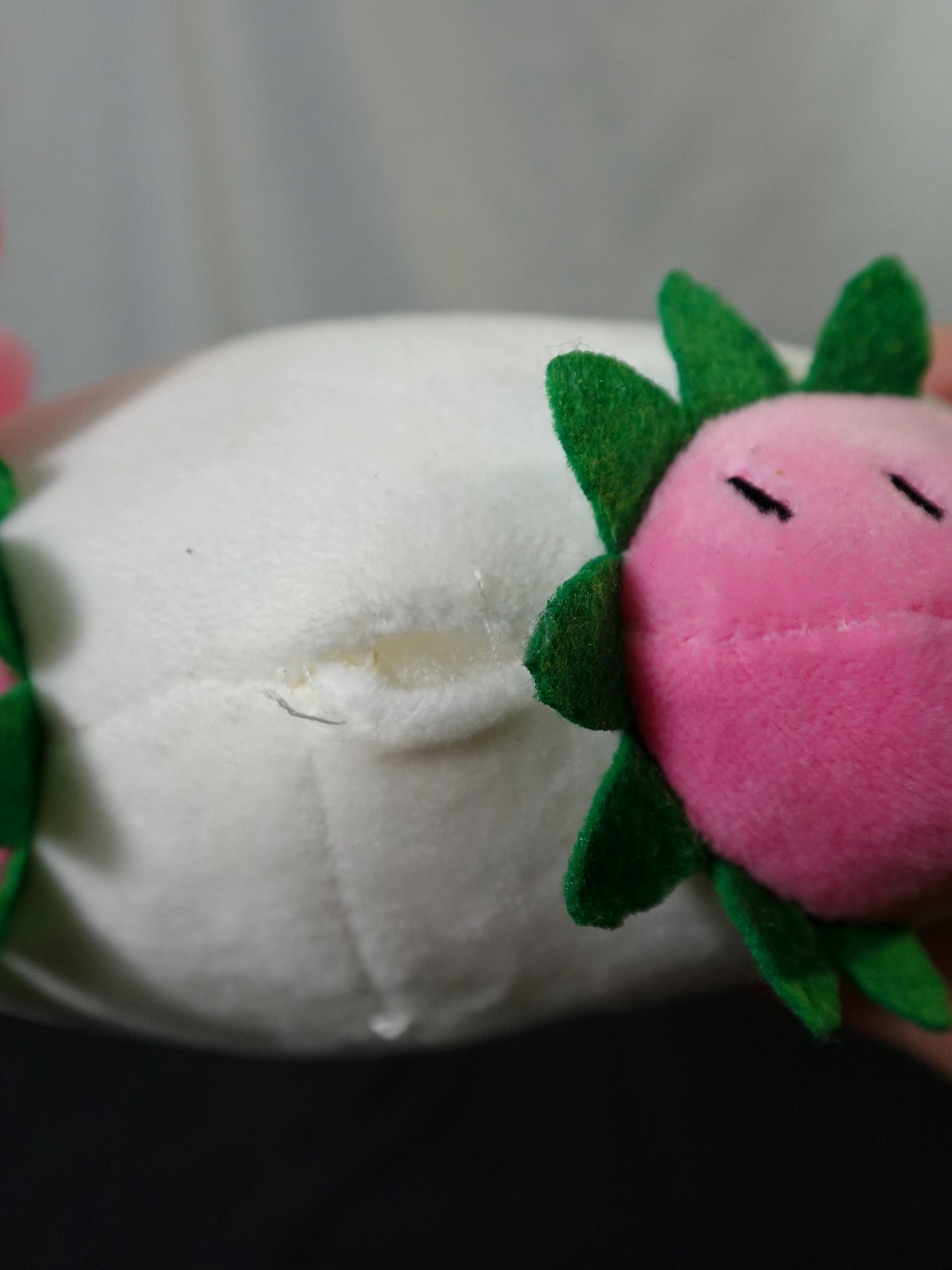Sanrio Hello Kitty Strawberry Plush Toy Pink Bow