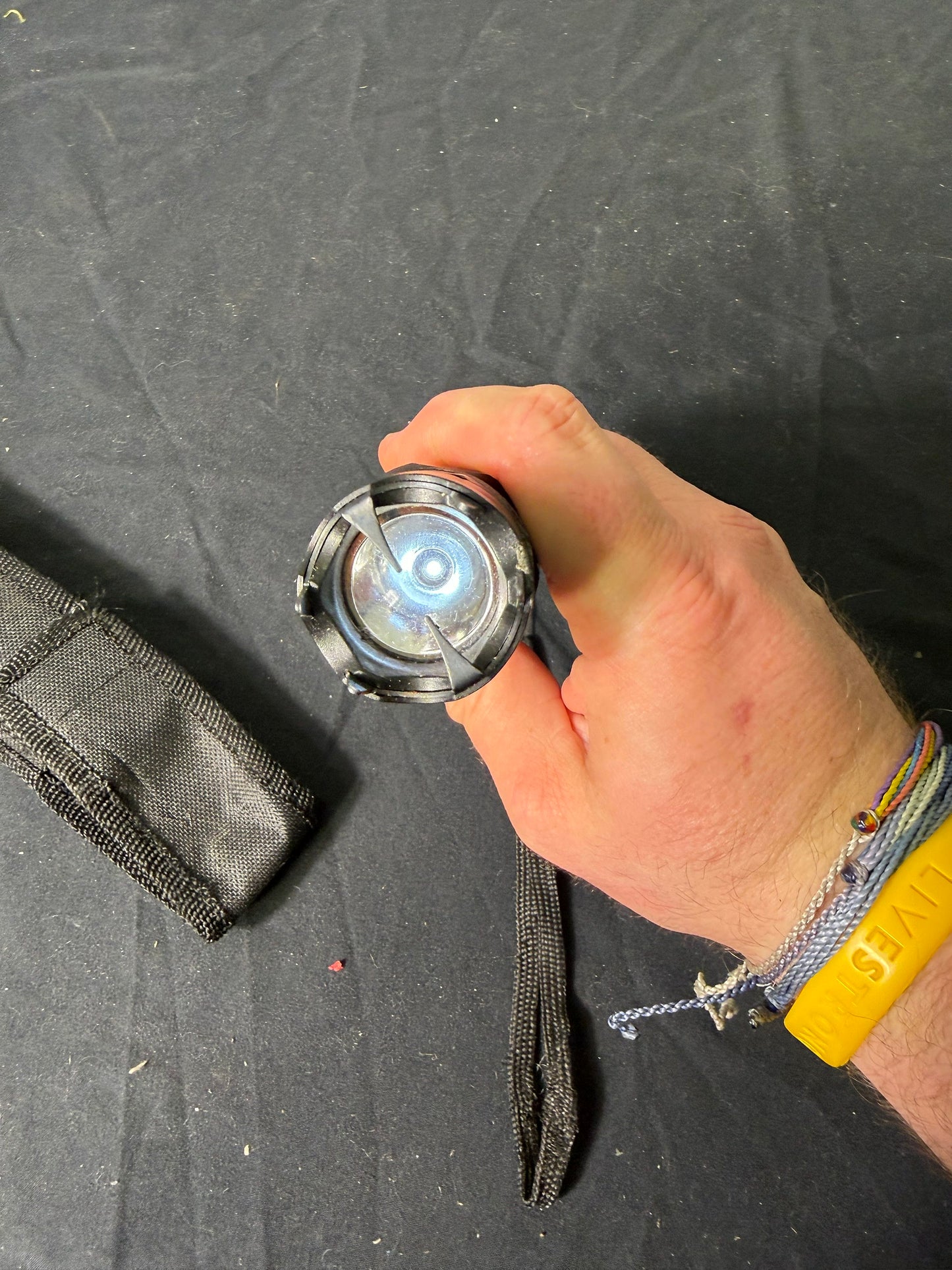 NIGHTHAWK Tactical Flashlight with Holster