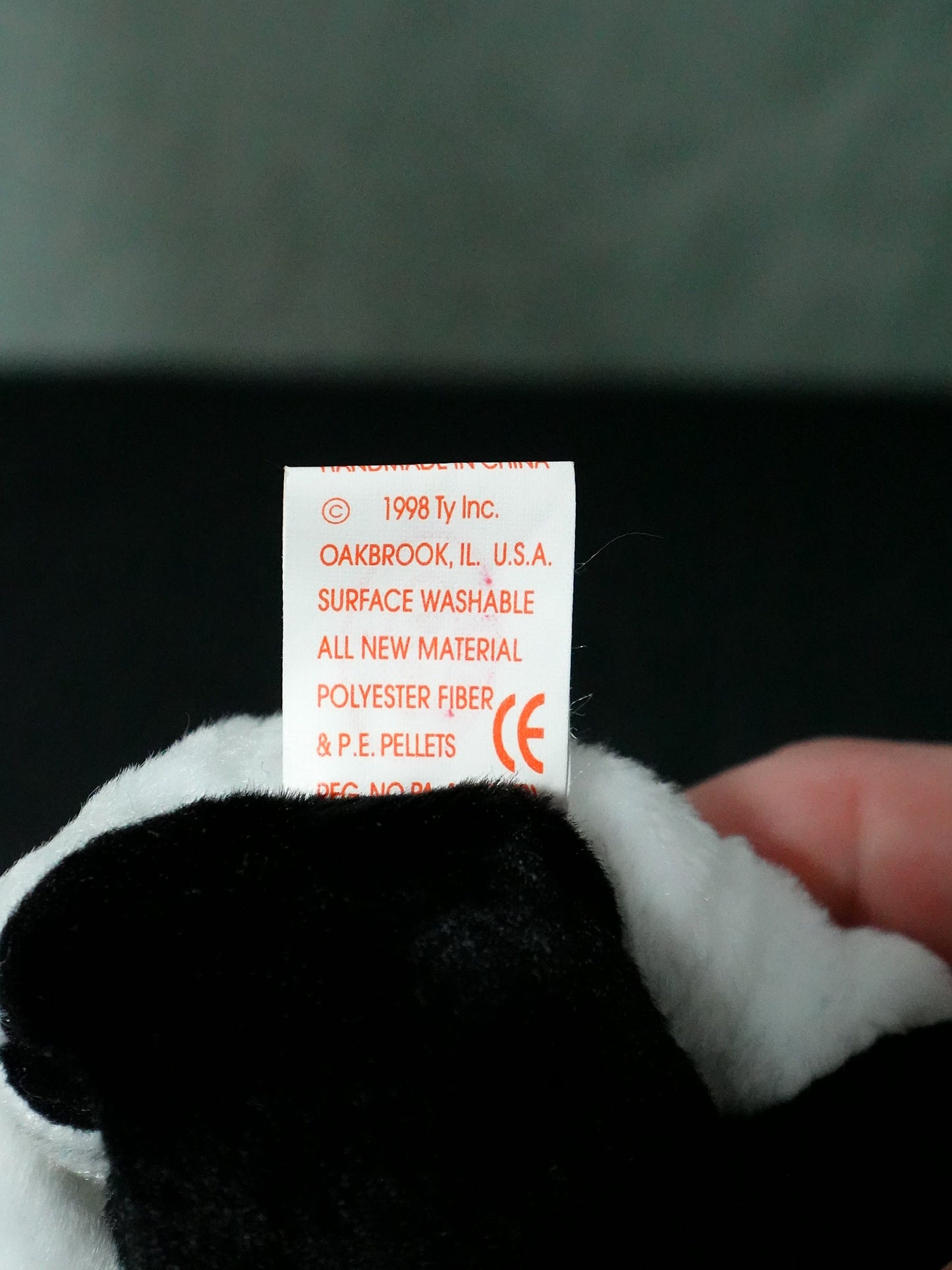 Ty Inc Beanie Babies Fortune Panda Plush Toy