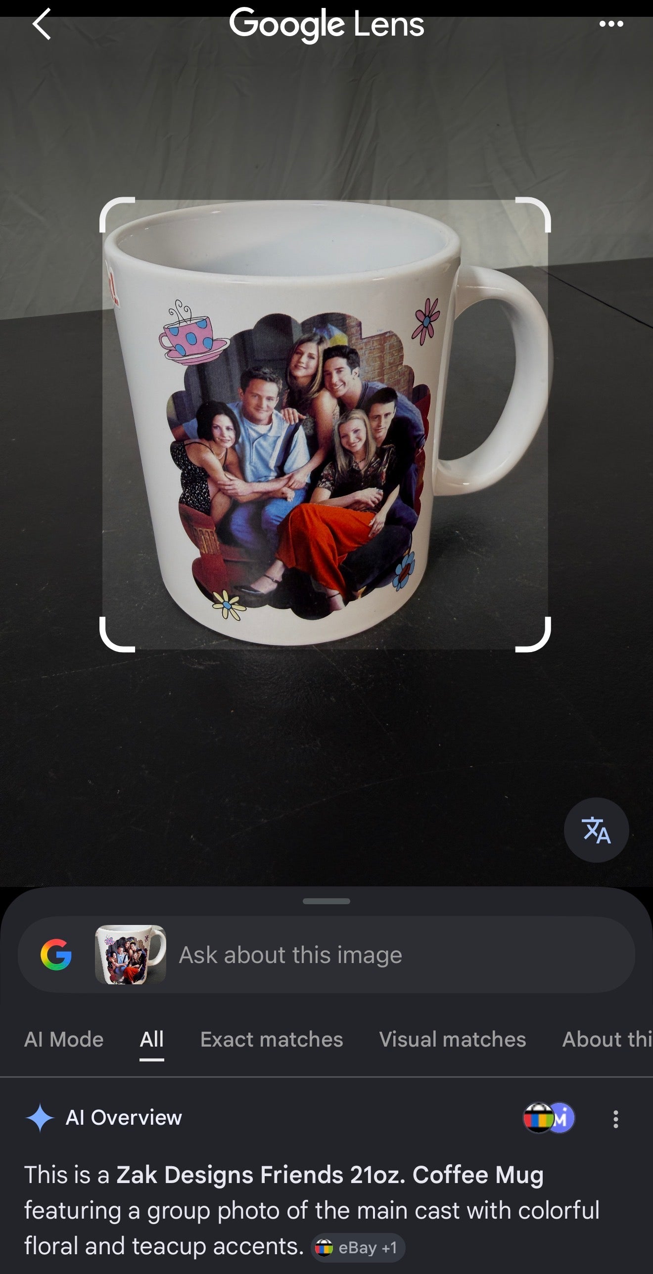 Zak Designs Friends 21oz Coffee Mug - photo 8
