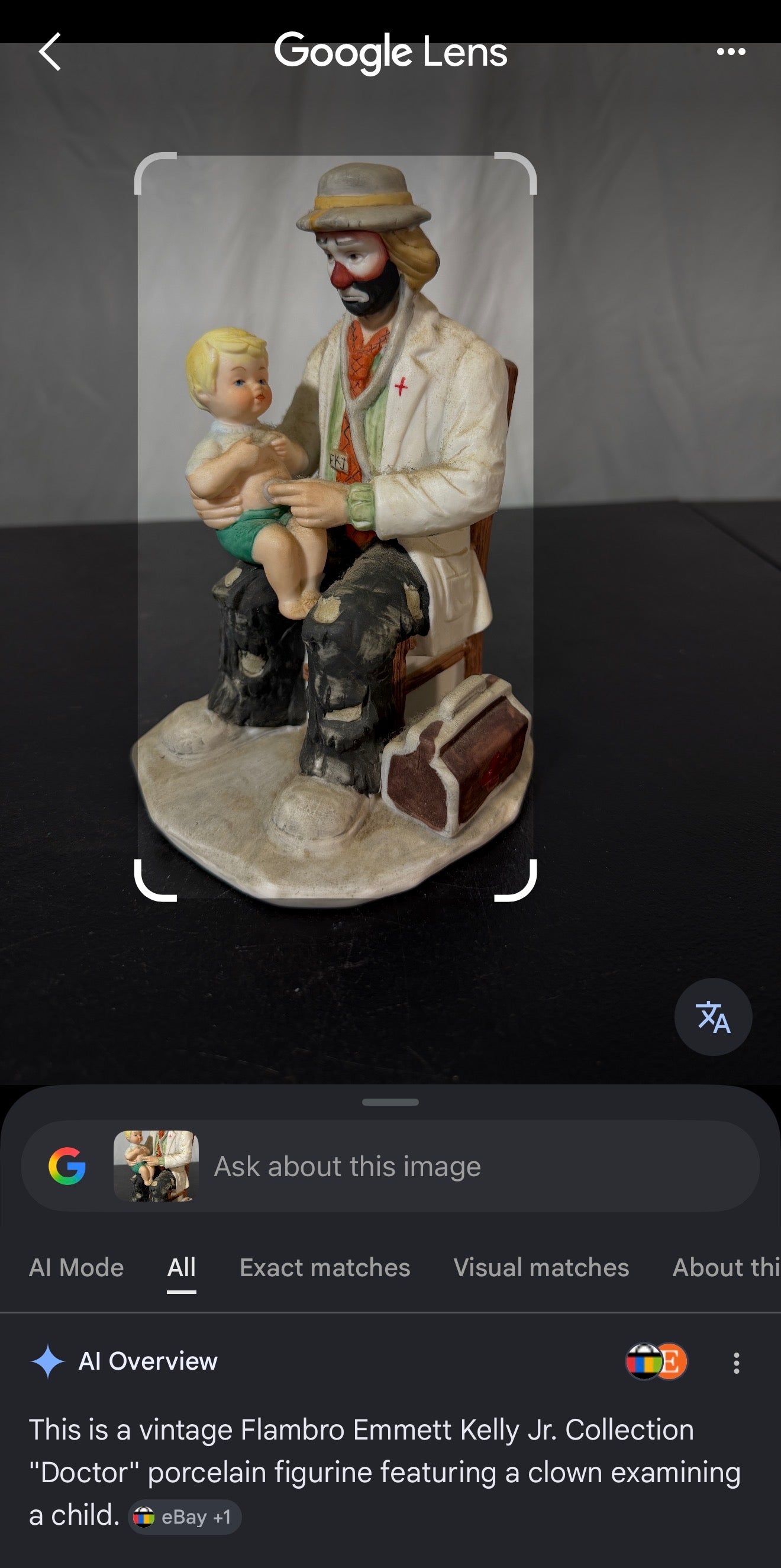 Flambro Emmett Kelly Jr. Collection Doctor Porcelain Figurine - photo 6
