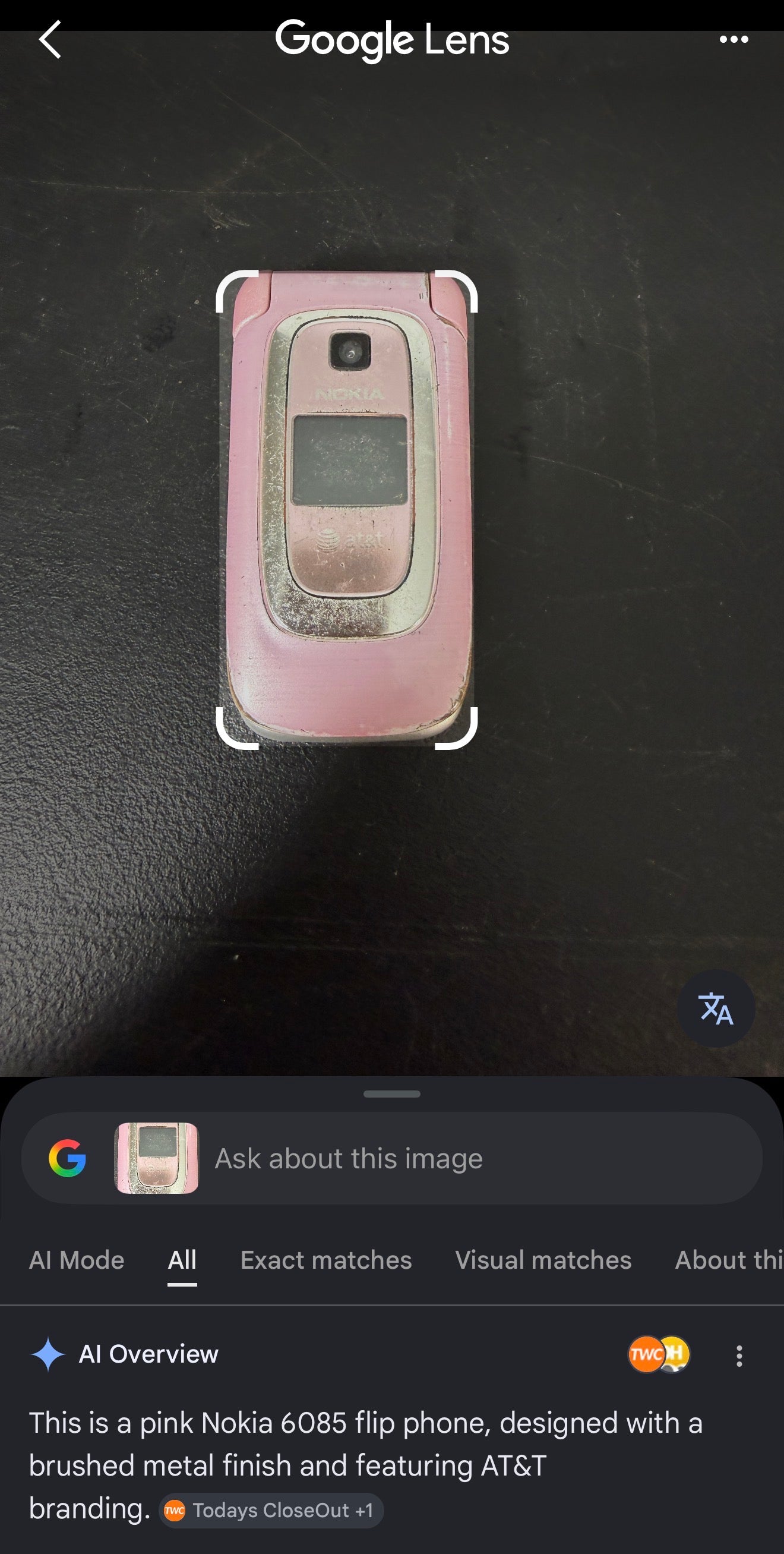 Nokia 6085 Pink Flip Phone AT&T - photo 4