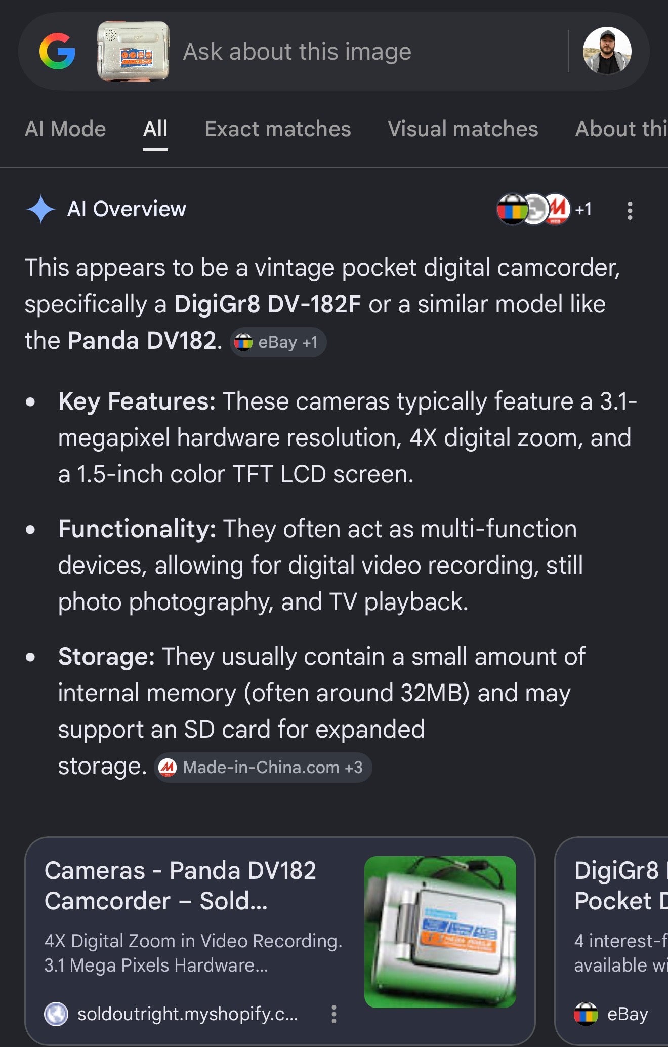 DigiGr8 DV-182F Pocket Digital Camcorder 3.1 Mega Pixels - photo 9
