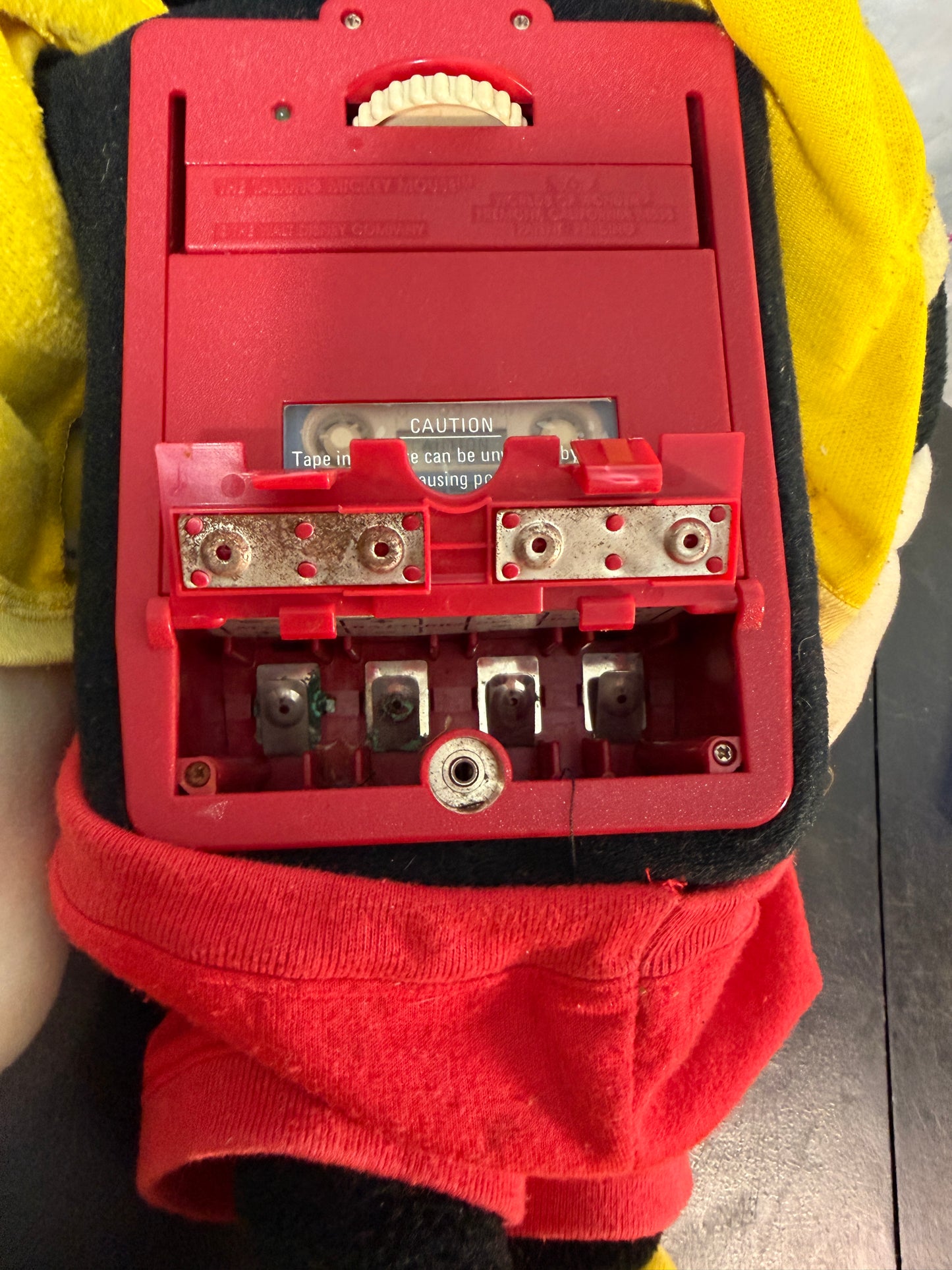 Disney Mickey Mouse Plush Toy with Cassette Player - photo 8