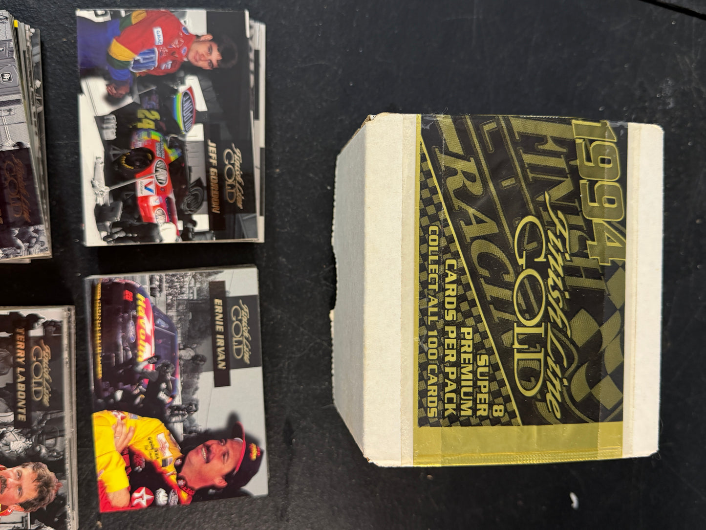 1994 Finish Line Gold NASCAR Trading Cards - photo 3