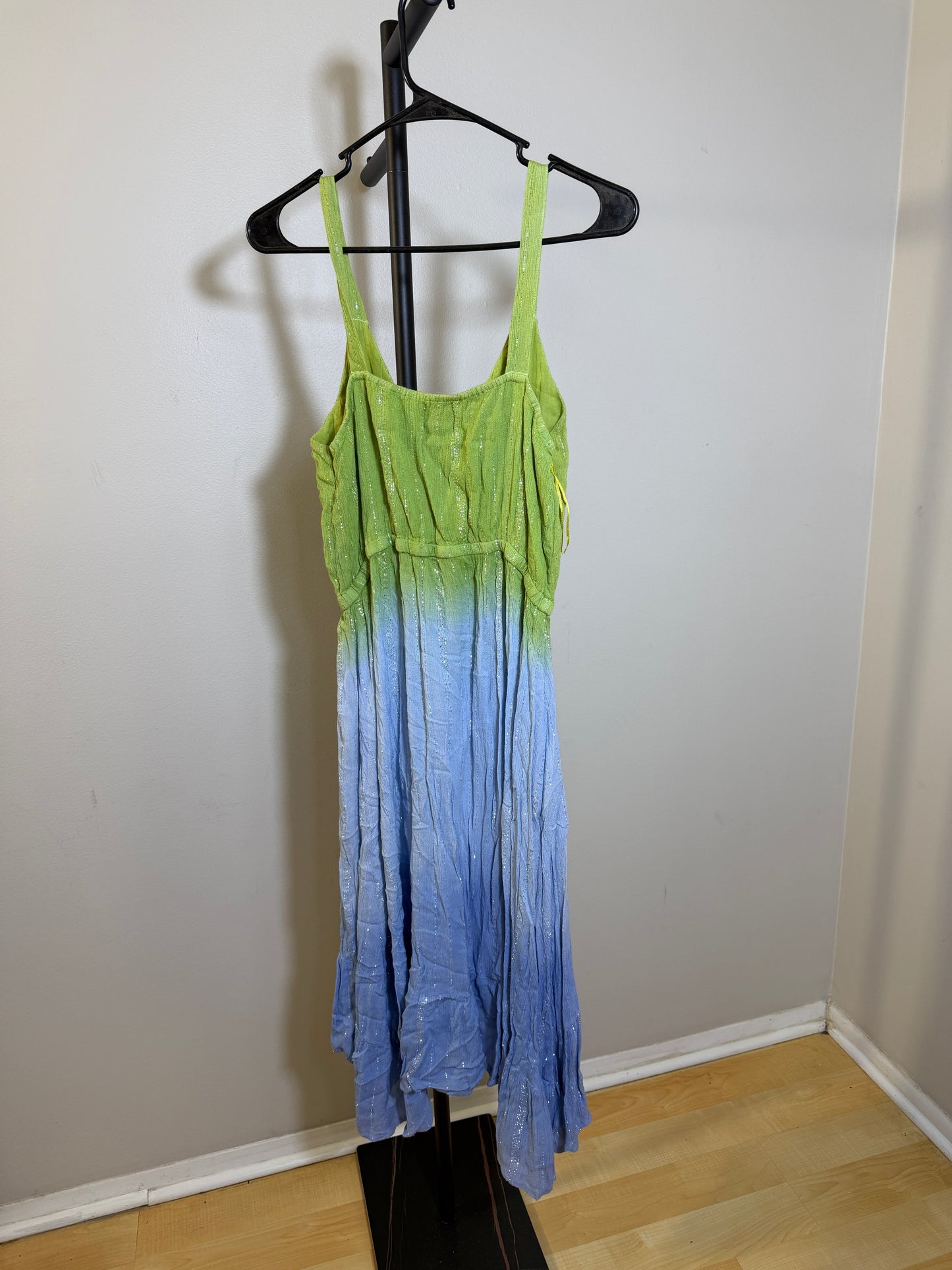 Sand & Spirit Medium Dress Green Blue Ombre M - photo 4
