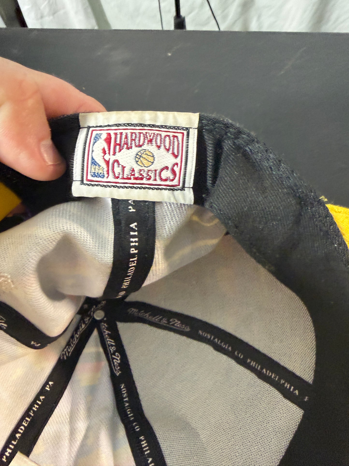 Mitchell & Ness Los Angeles Lakers Hardwood Classics Adjustable Fit Cap - photo 5