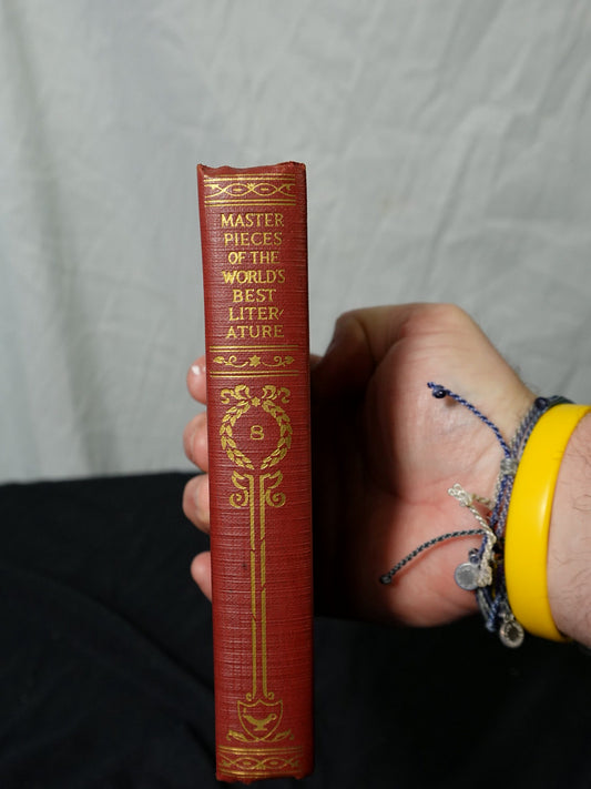 Masterpieces of the World's Best Literature Vol 8 1903 Hardcover