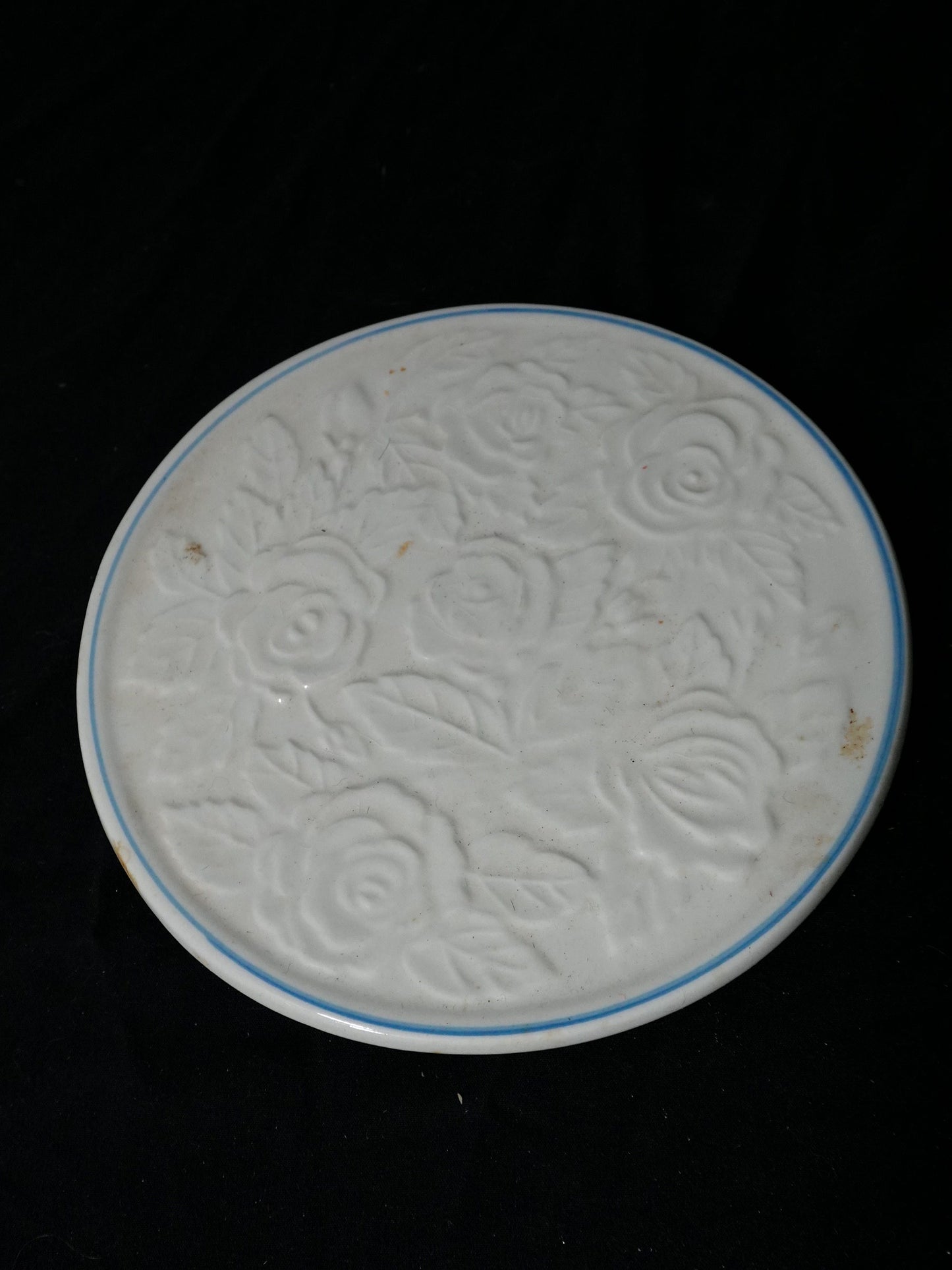 Vintage Tabletops Unlimited Victorian Rose Tea Tile 7 Trivet