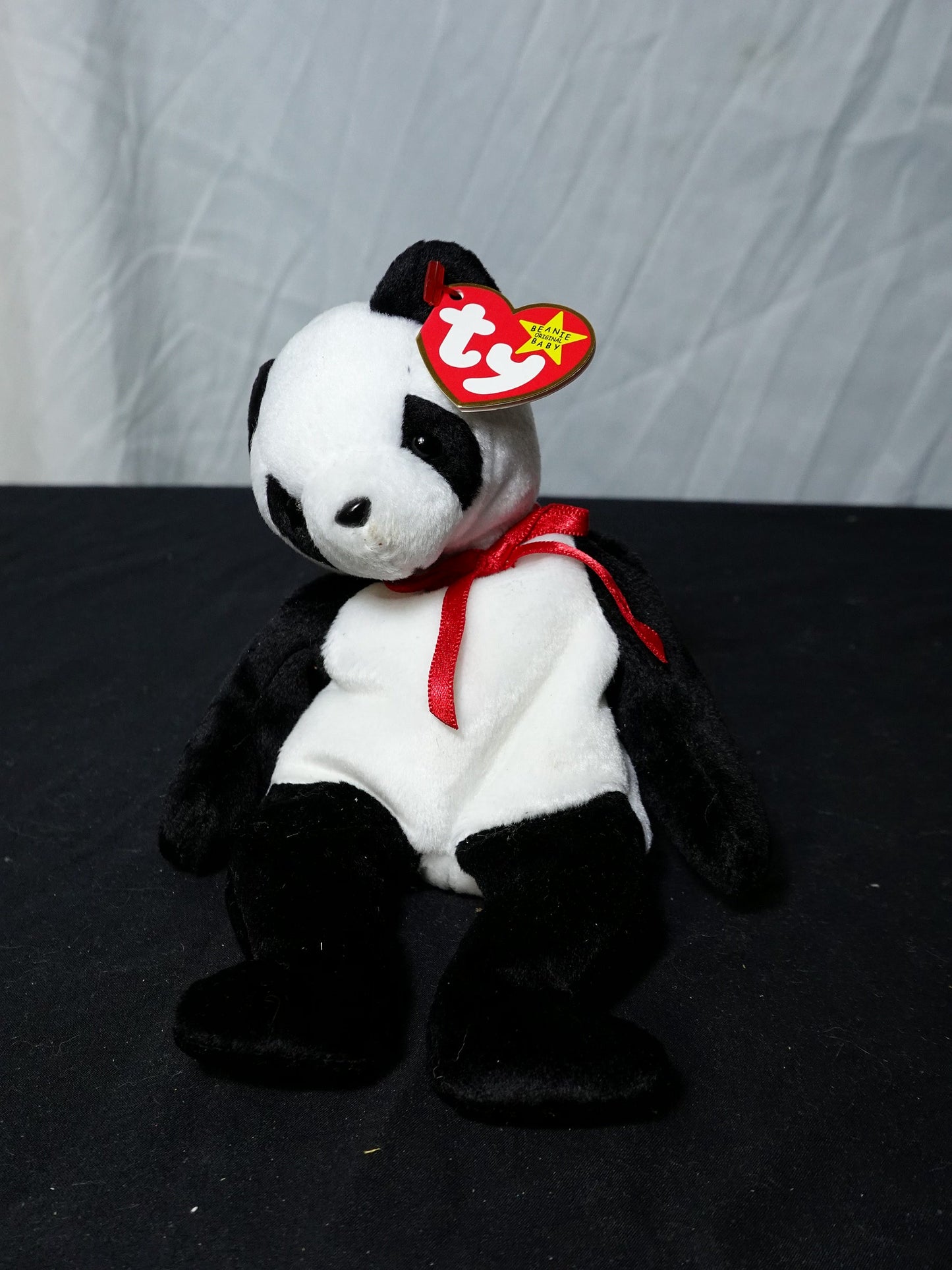 Ty Inc Beanie Babies Fortune Panda Plush Toy