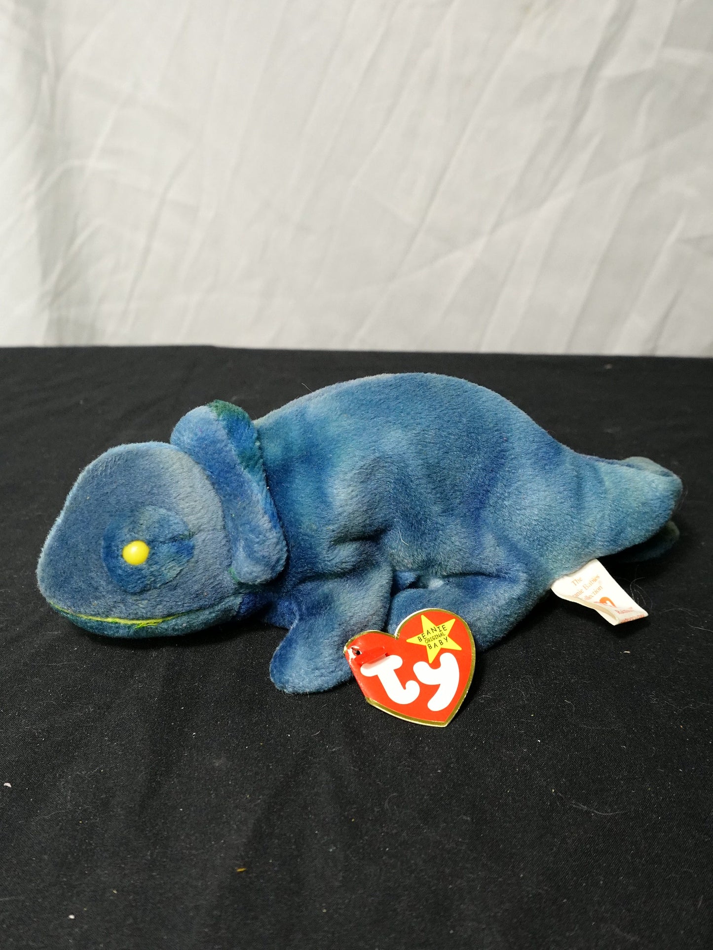 TY INC Beanie Babies Rainbow Chameleon Plush Toy