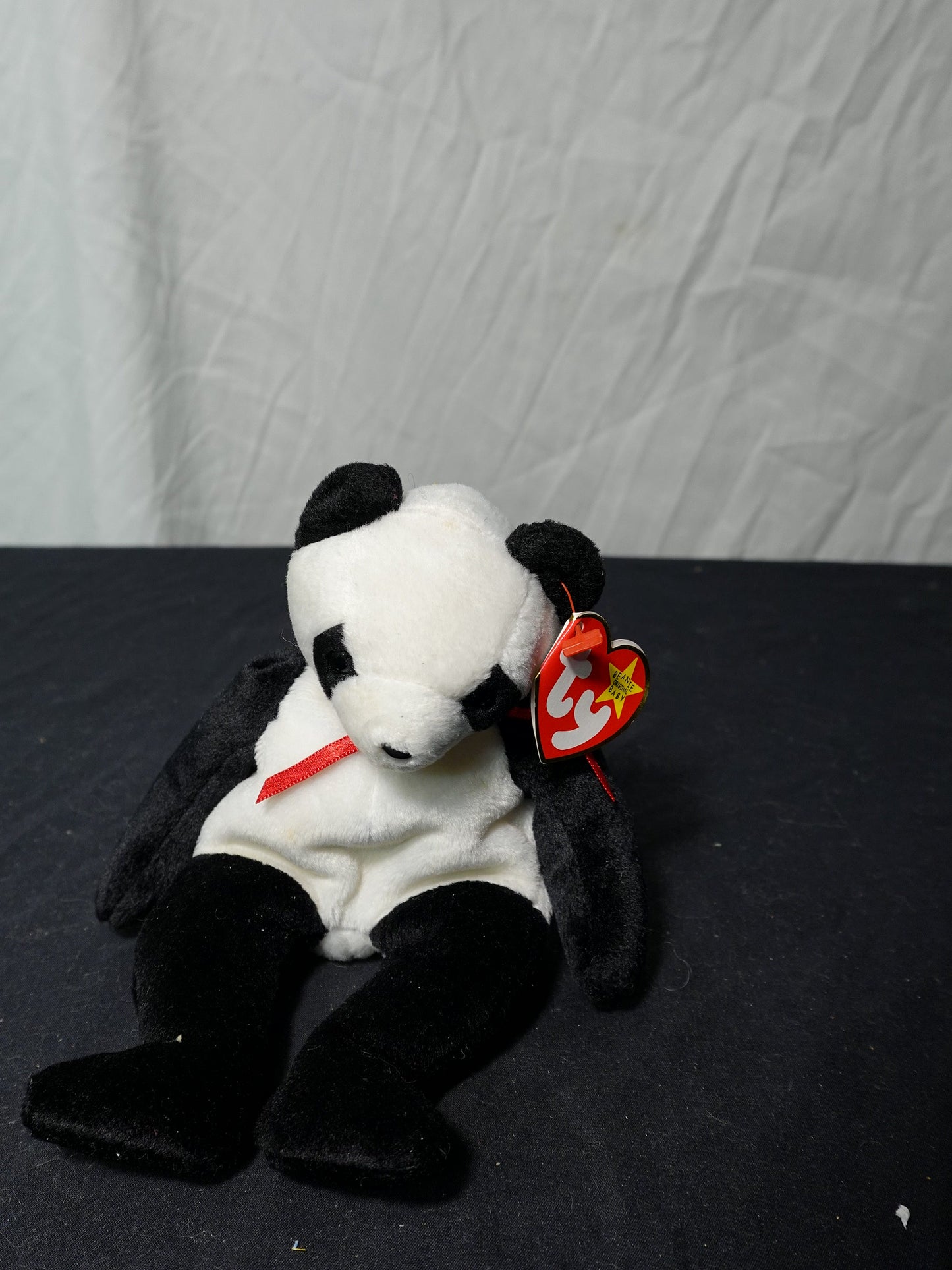 Ty Inc Beanie Babies Fortune Panda Plush Toy