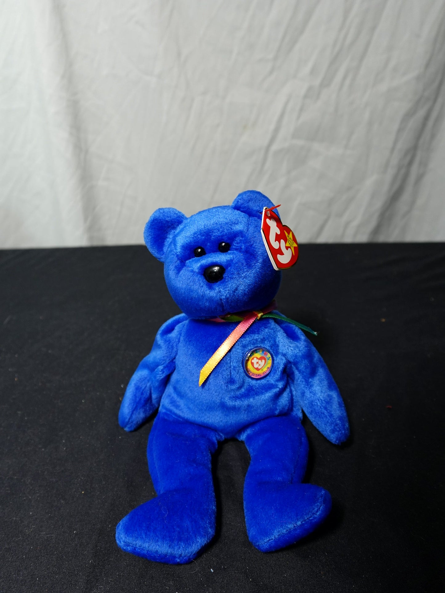 Ty Inc Beanie Babies Clubby Bear Plush Toy