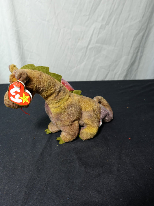 Ty Beanie Baby Scorch Dragon Plush Toy