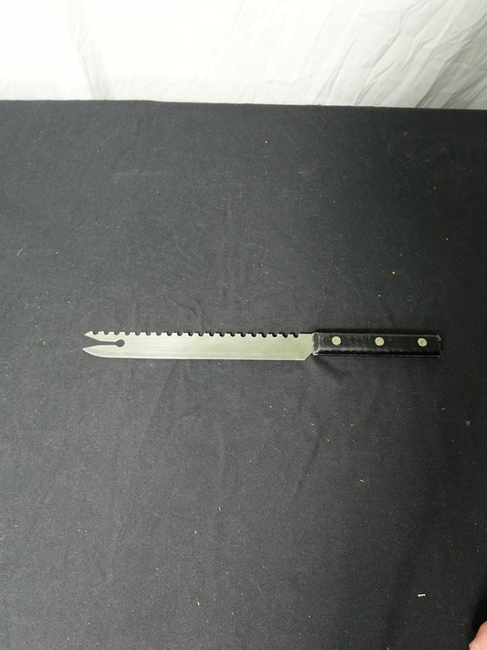 Hollow Ground Stainless Steel Bread Knife Made in USA