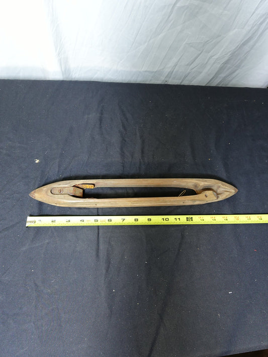 Vintage Wooden Loom Shuttle