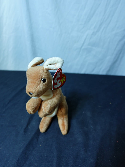Ty Inc Beanie Babies Pouch Kangaroo Plush Toy