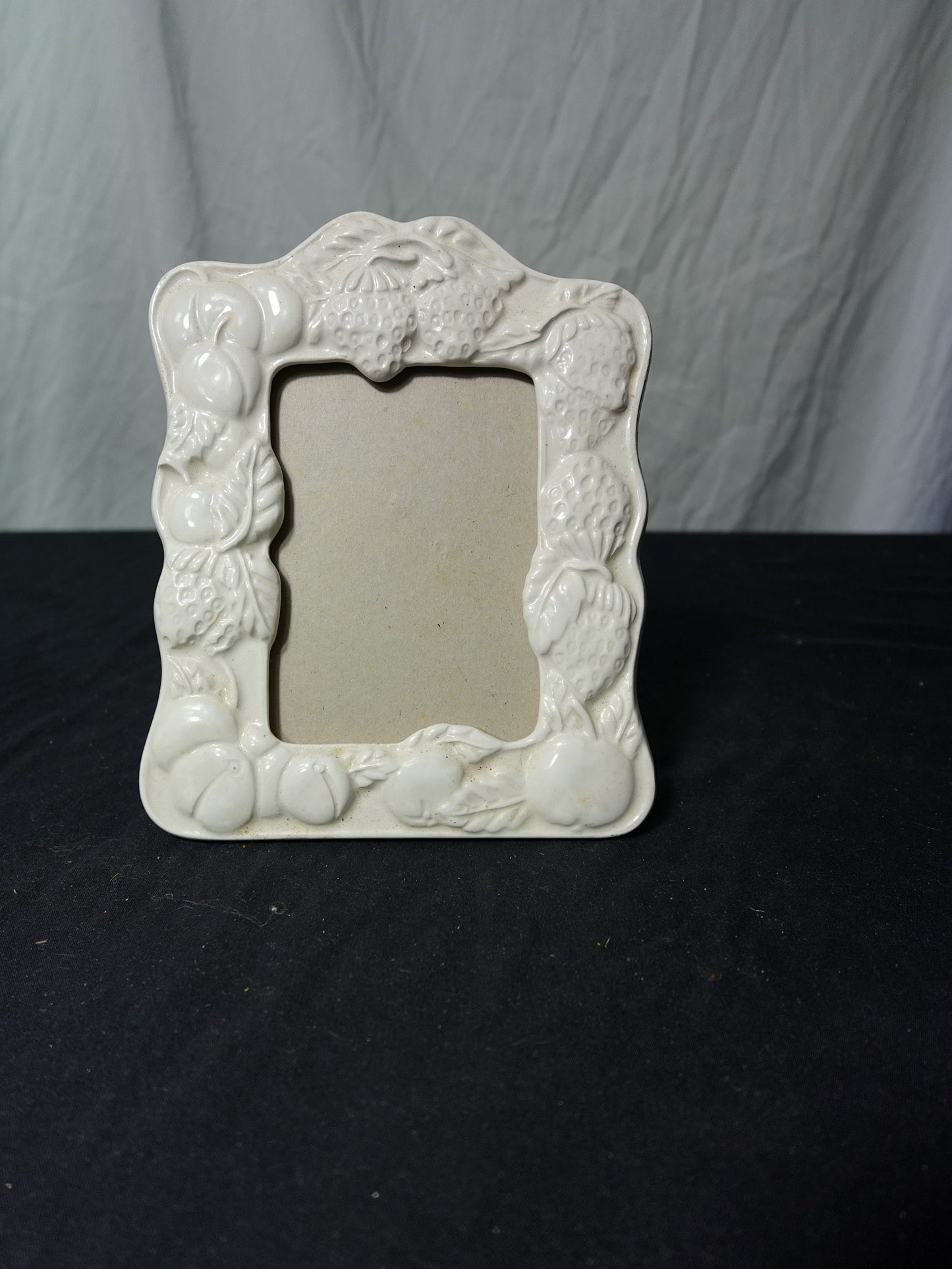 Ceramic Picture Frame with Fruit Design