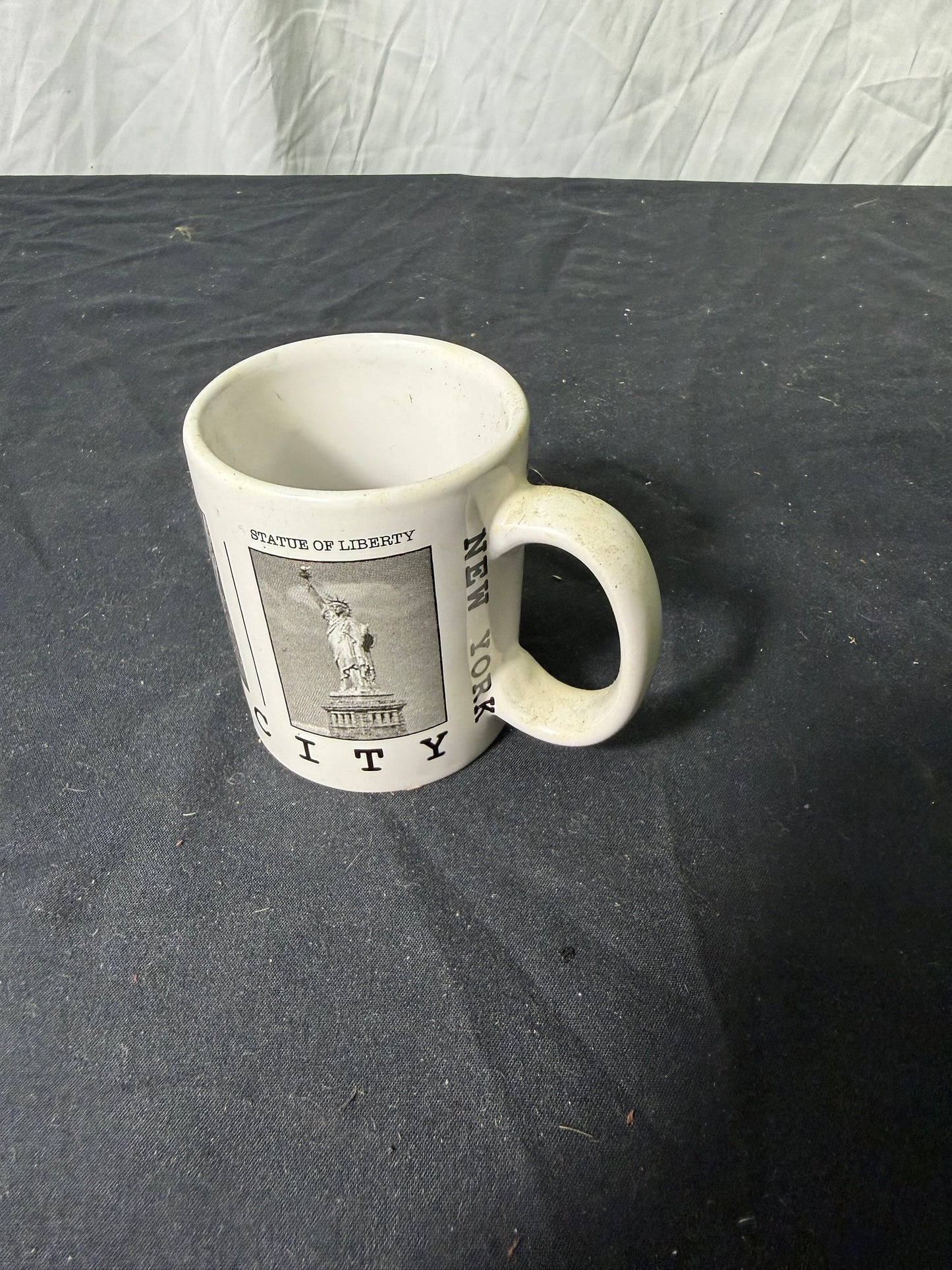 New York City Statue of Liberty Miniature Mug Ceramic