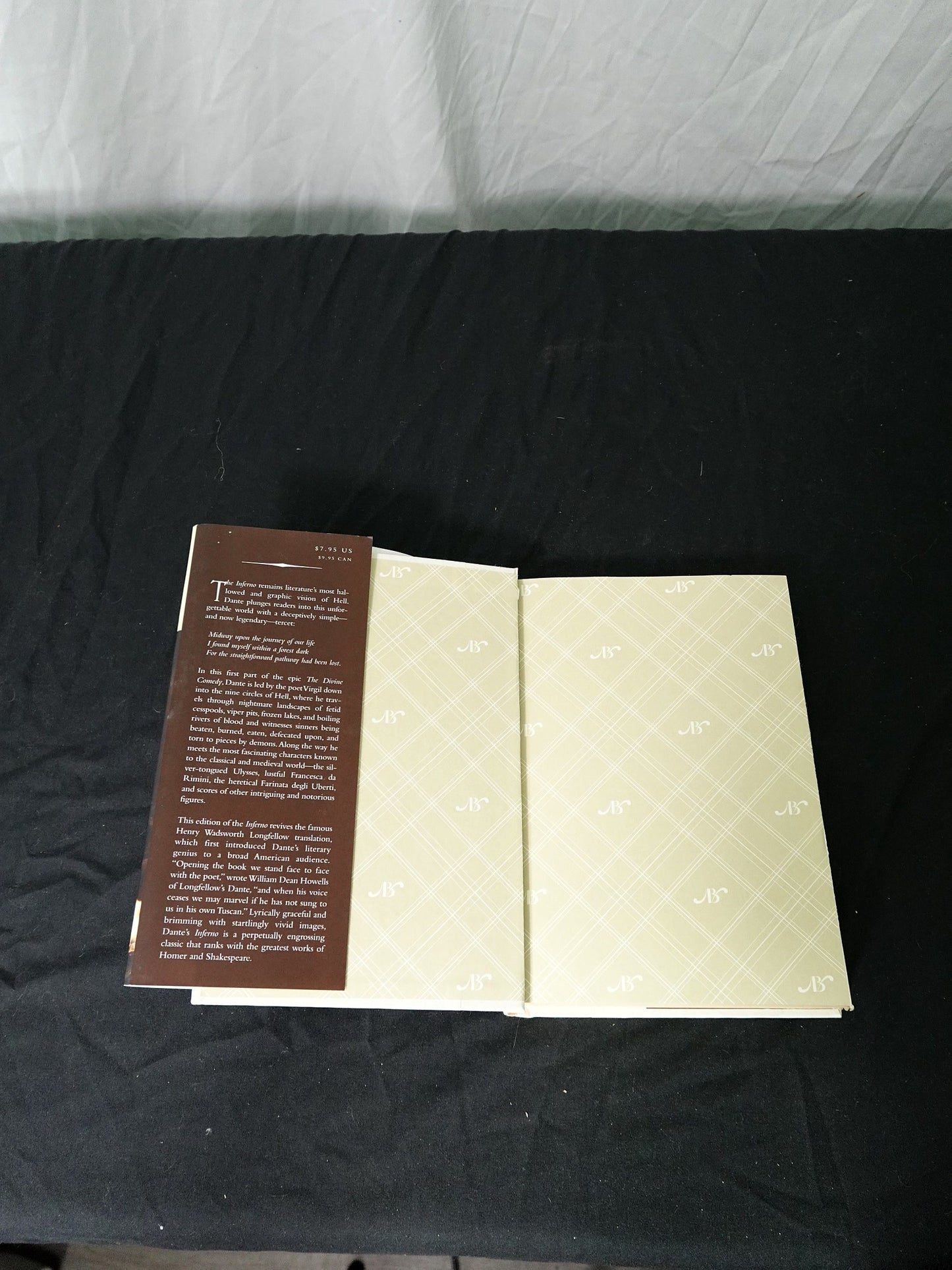 Vintage Dante Alighieri The Inferno First Edition Thus Barnes & Noble Classics Hardcover Book