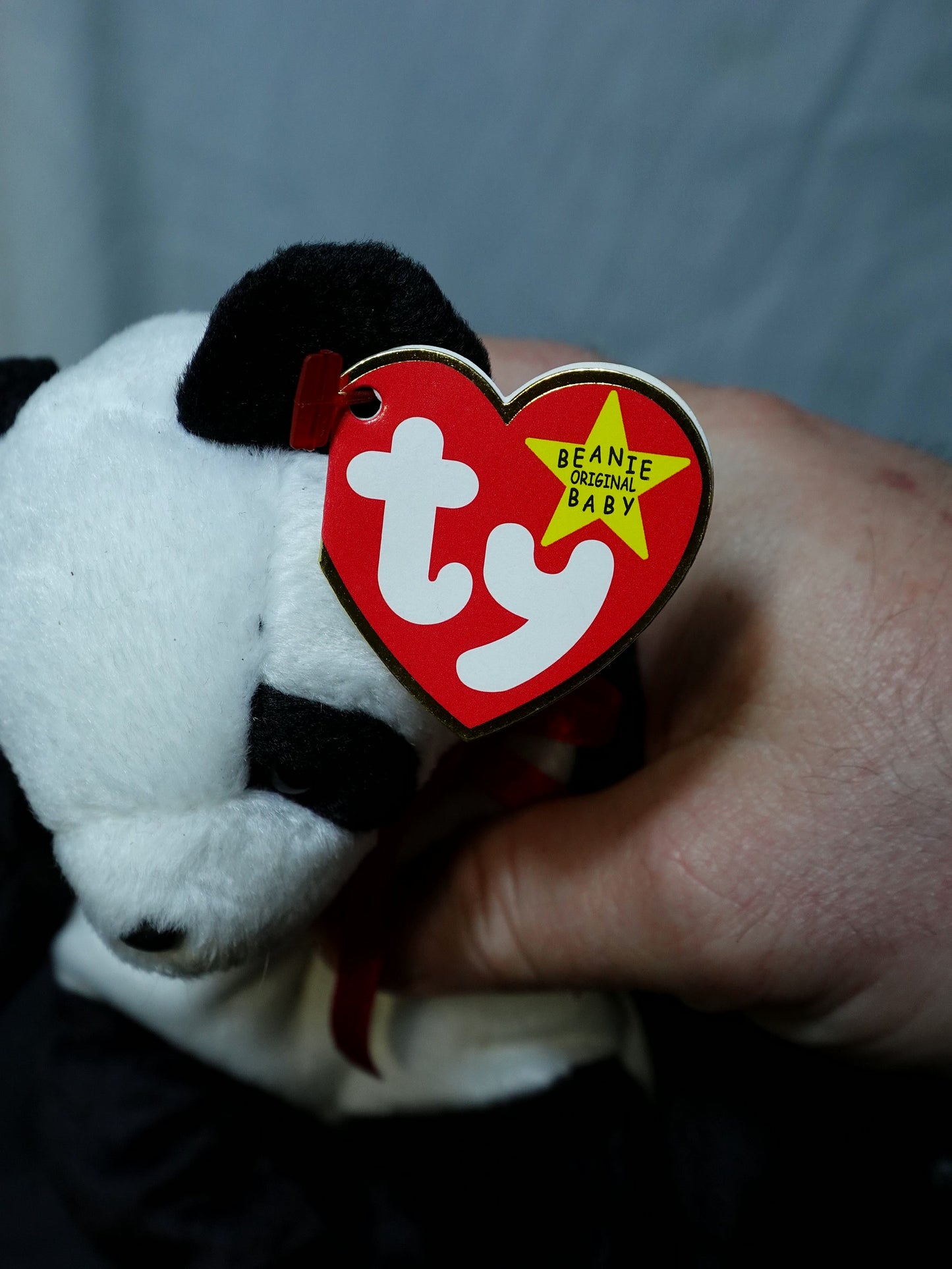 Ty Inc Beanie Babies Fortune Panda Plush Toy