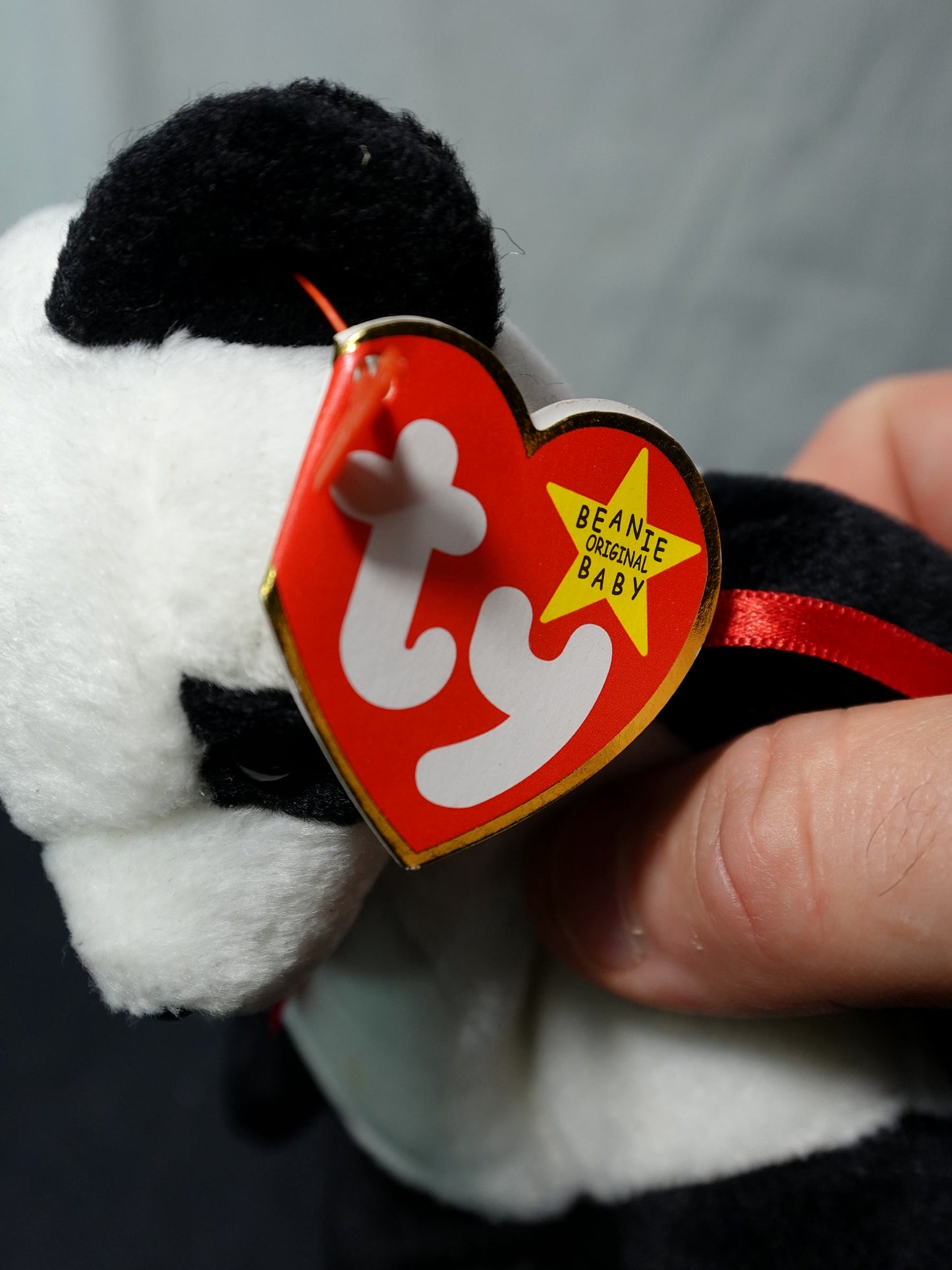 Ty Inc Beanie Babies Fortune Panda Plush Toy
