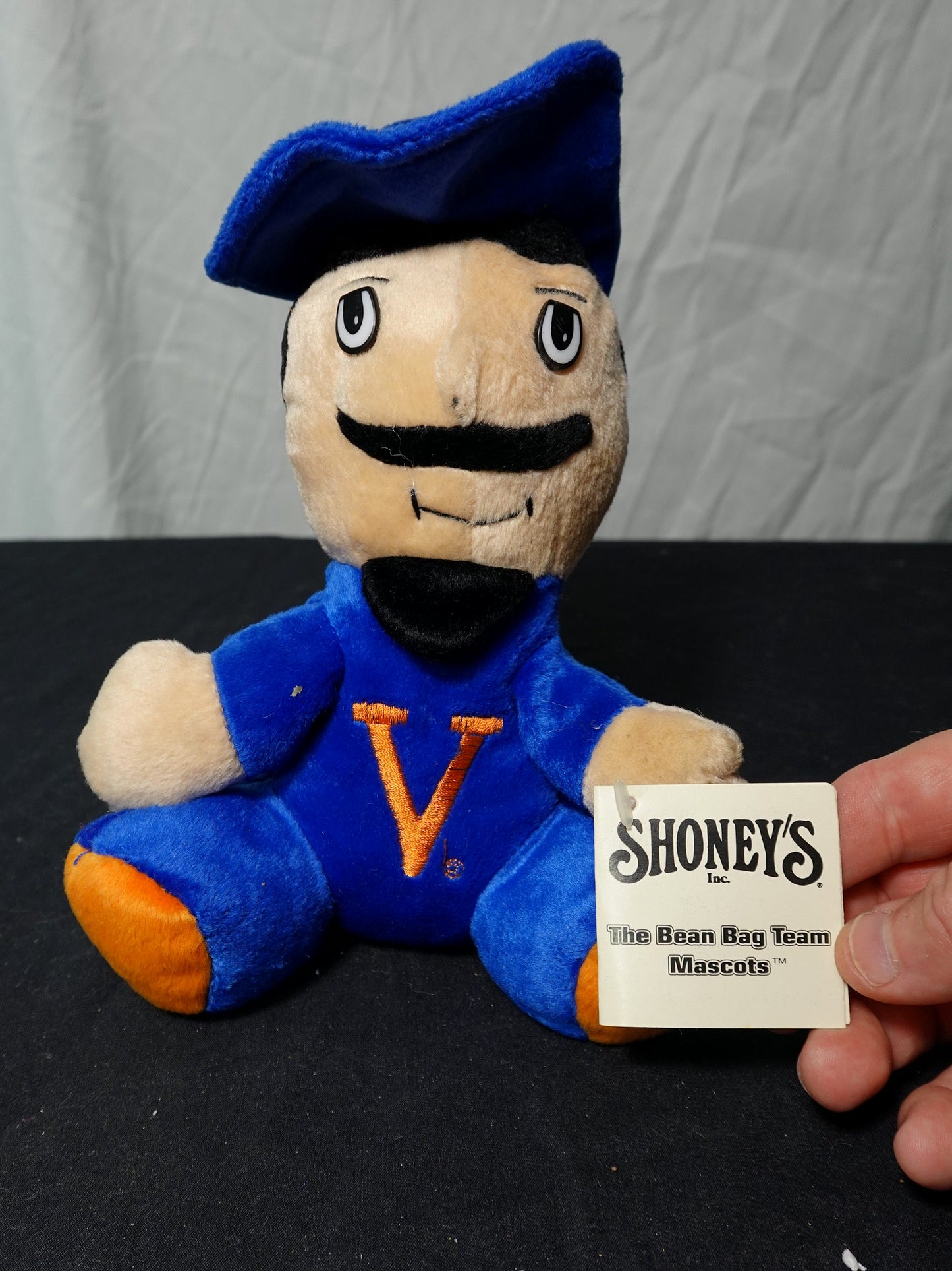 Shoney's Inc Cavalier Bean Bag Team Mascots Fabric Plush Toy