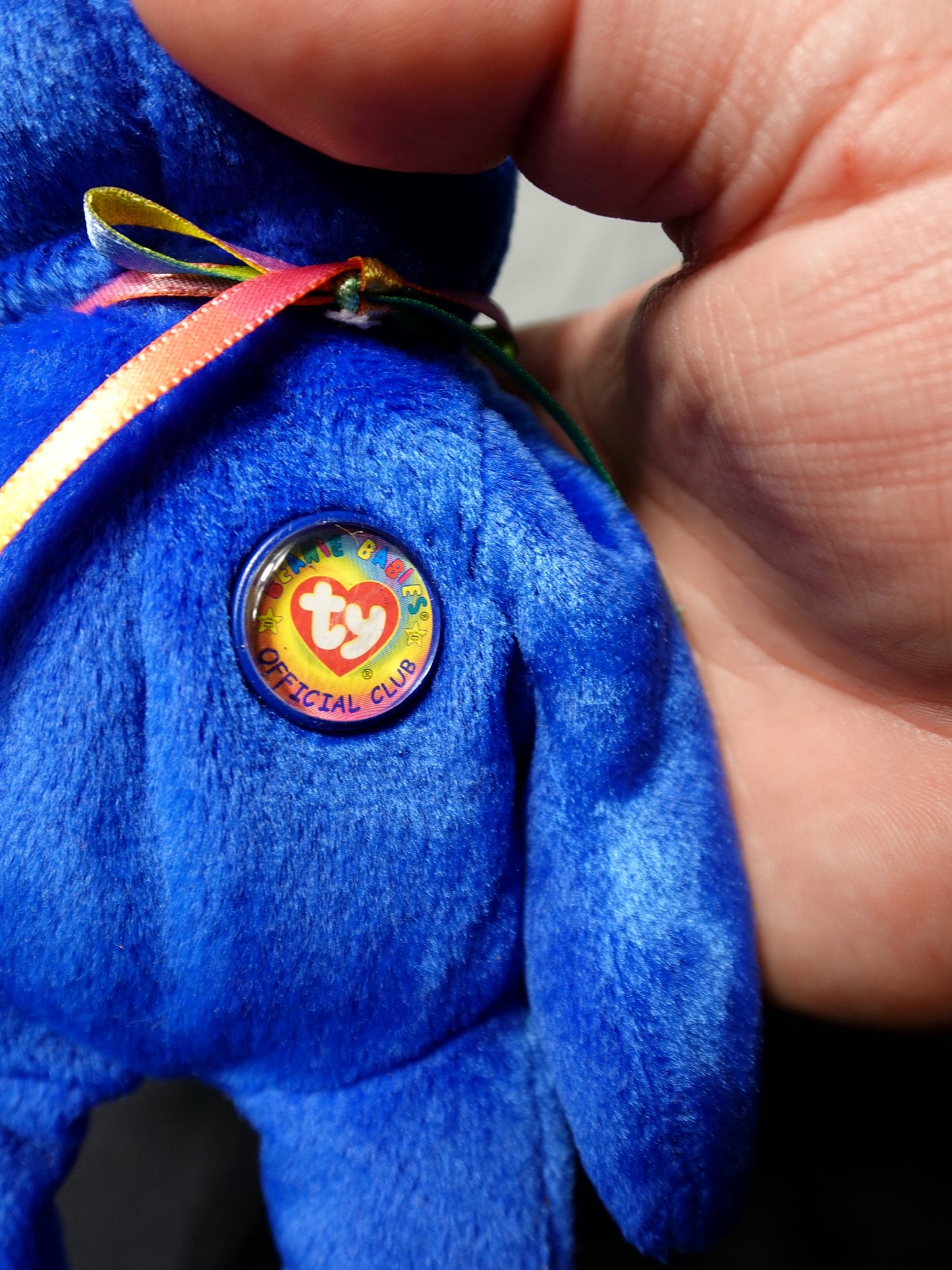Ty Inc Beanie Babies Clubby Bear Plush Toy