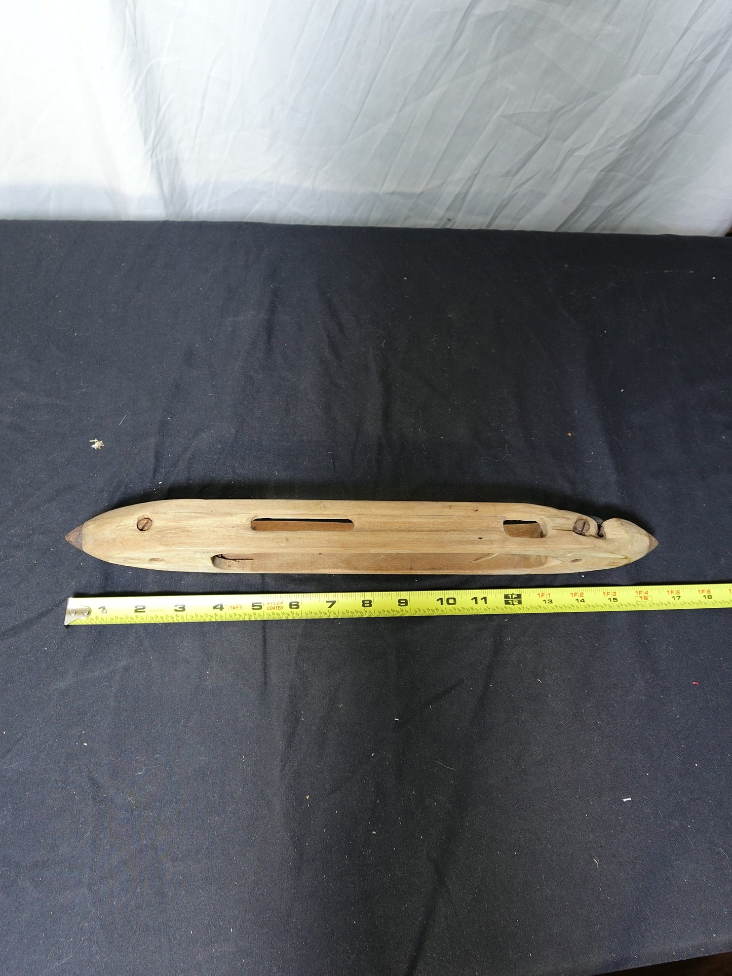 Wooden Weaving Shuttle - Approx. 12 inches