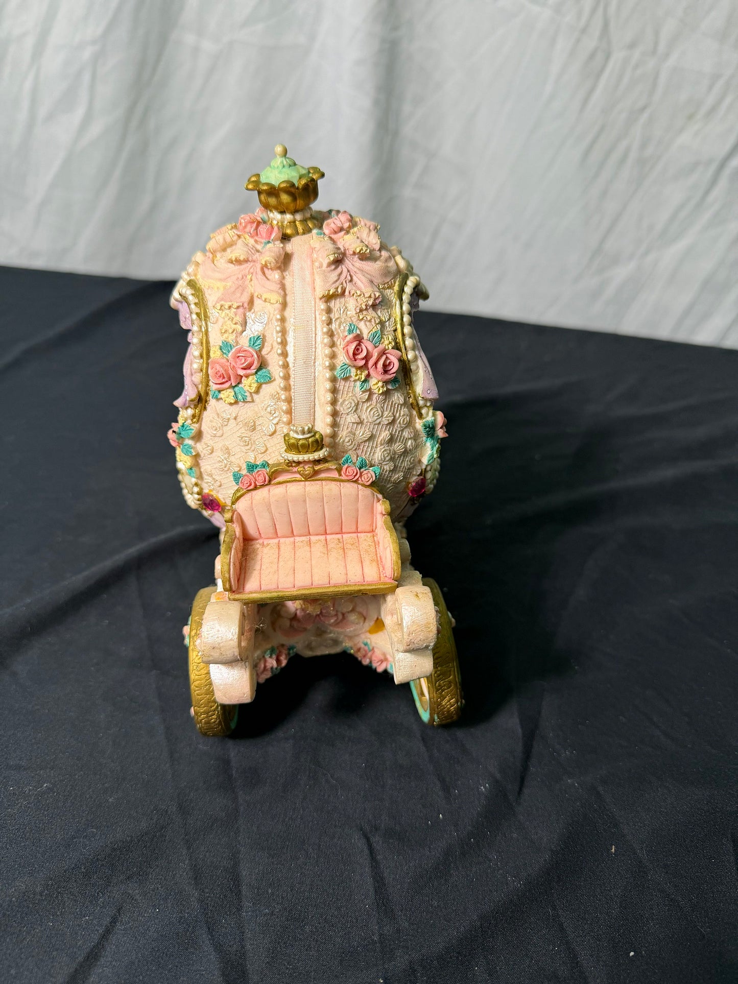 Cinderella Chariot of Fire Plastic Figurine Made in China