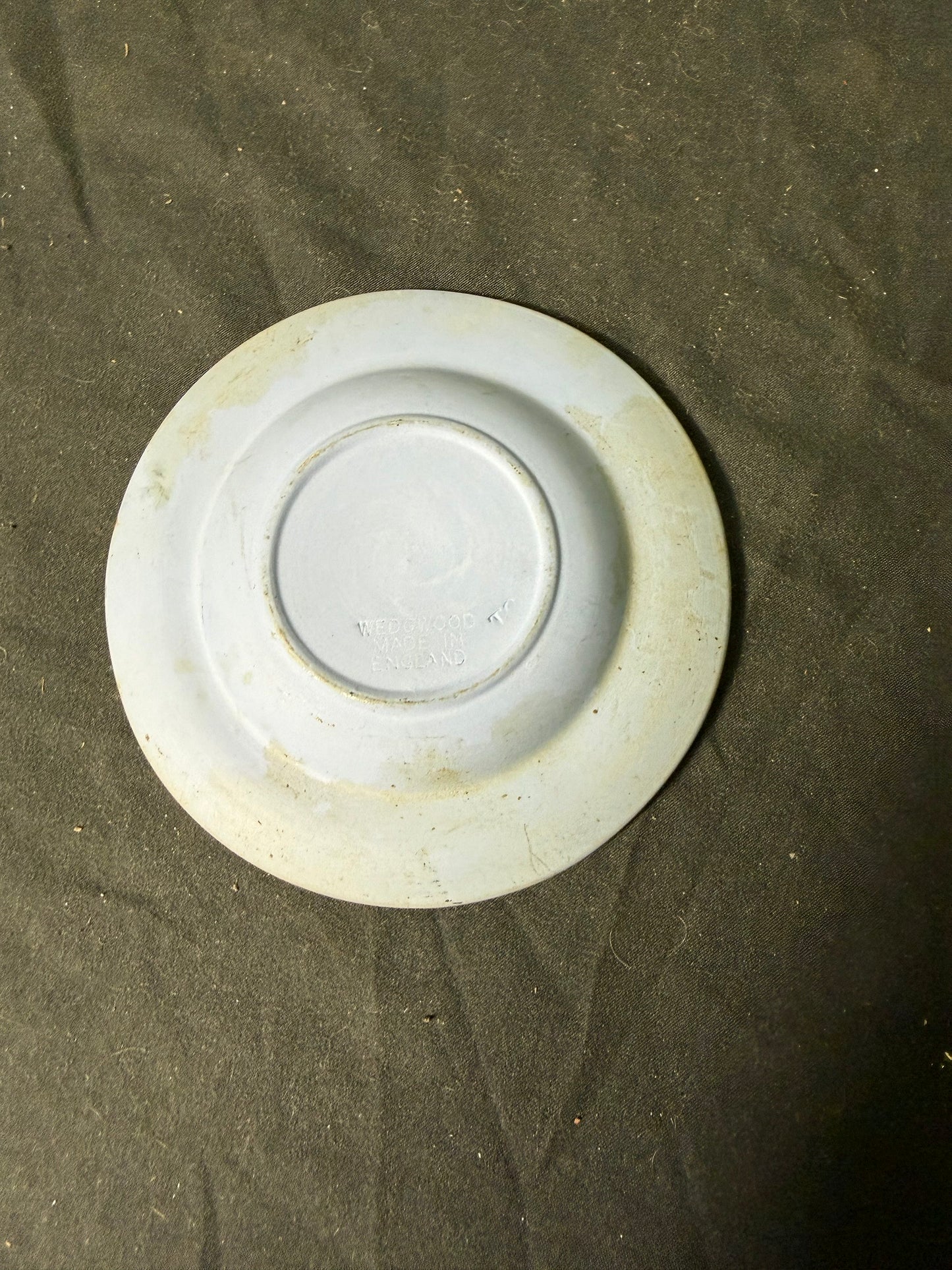 Wedgwood Blue Jasperware Ashtray Made in England