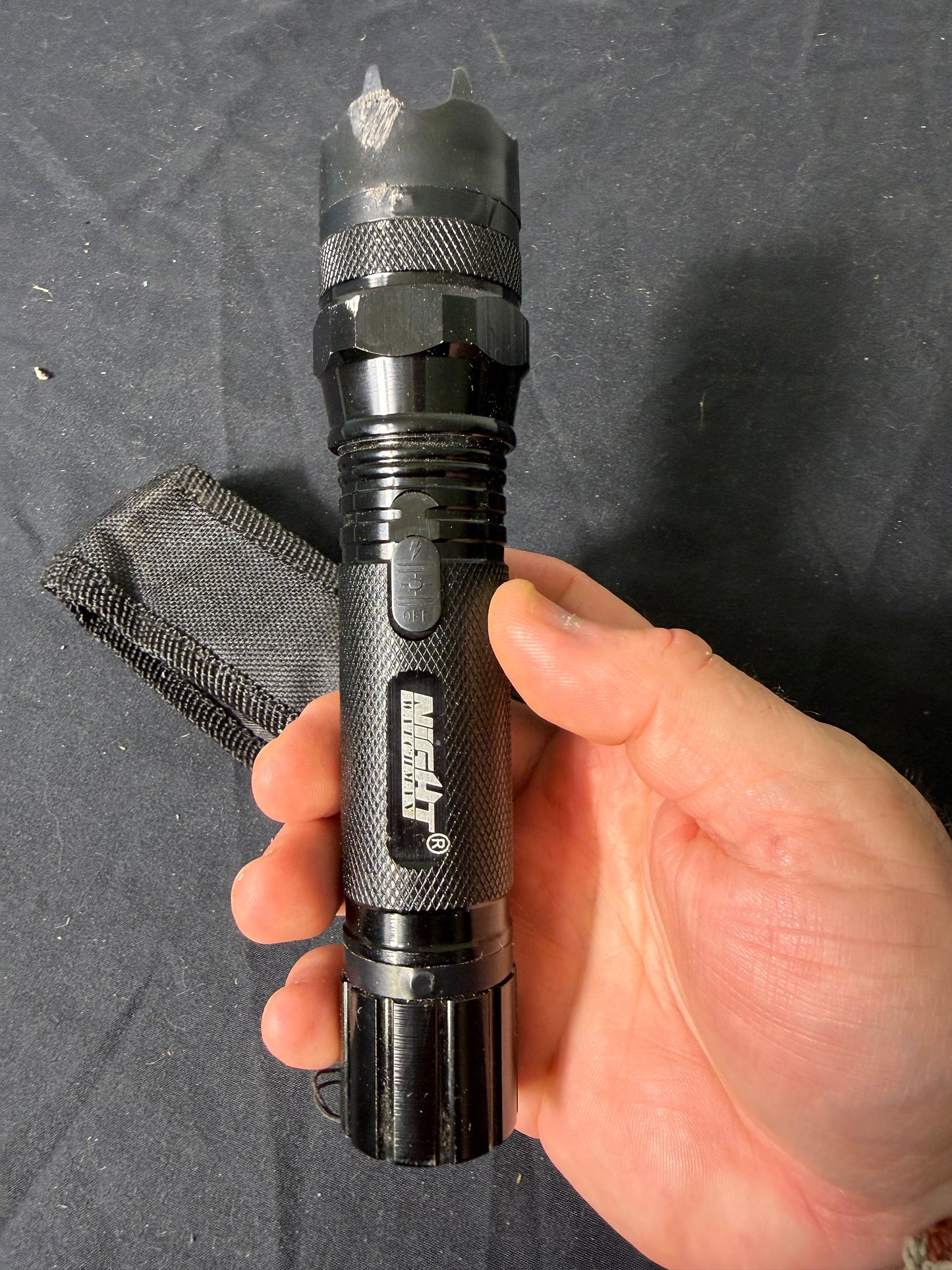 NIGHTHAWK Tactical Flashlight with Holster