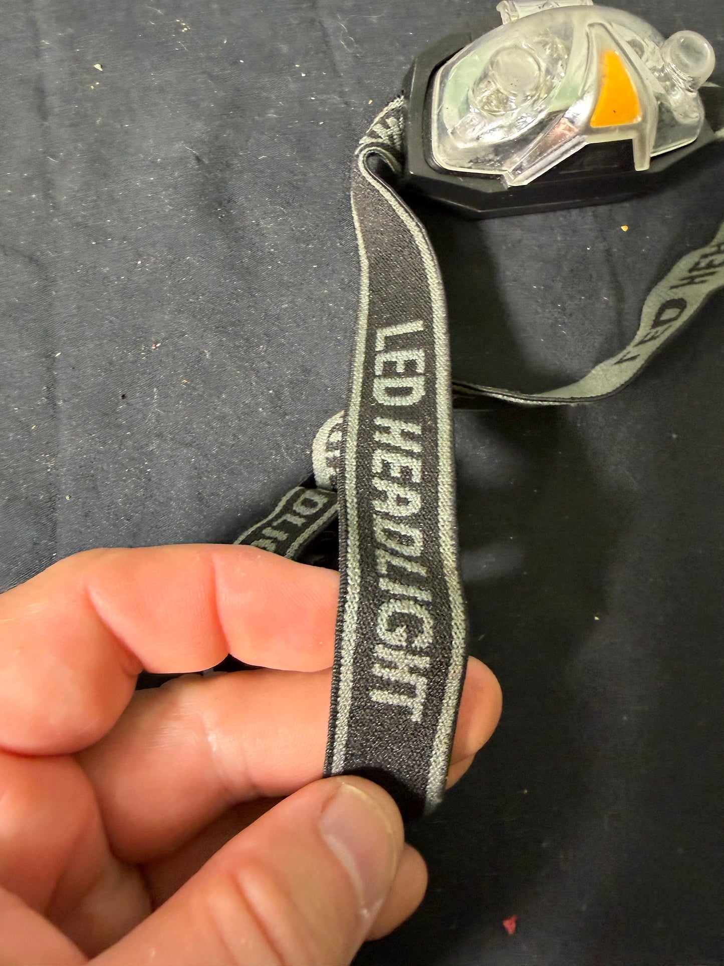 LED Headlight with Adjustable Strap