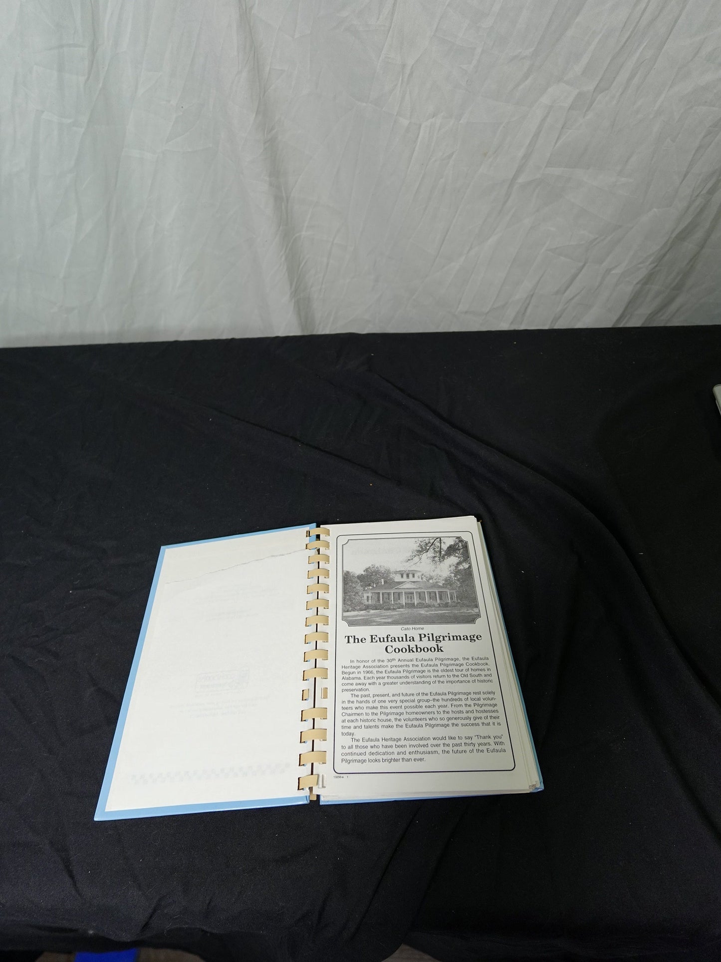 Vintage Eufaula Pilgrimage Cookbook Heritage Association Southern Recipes