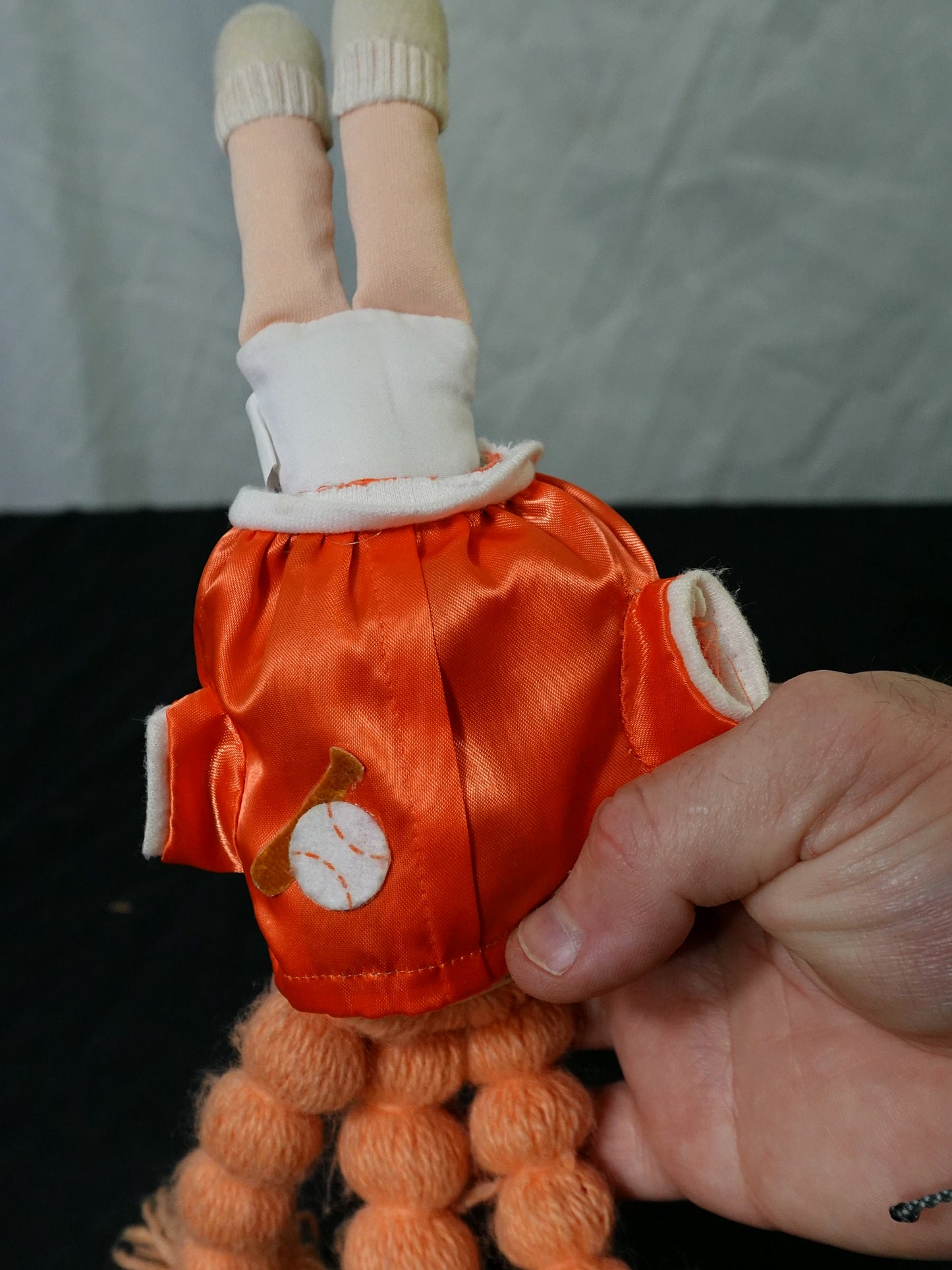 Vintage 1987 AmToy Little Wishes Baseball Player Doll 8