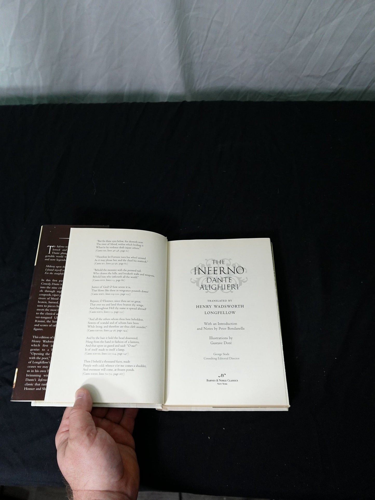 Vintage Dante Alighieri The Inferno First Edition Thus Barnes & Noble Classics Hardcover Book