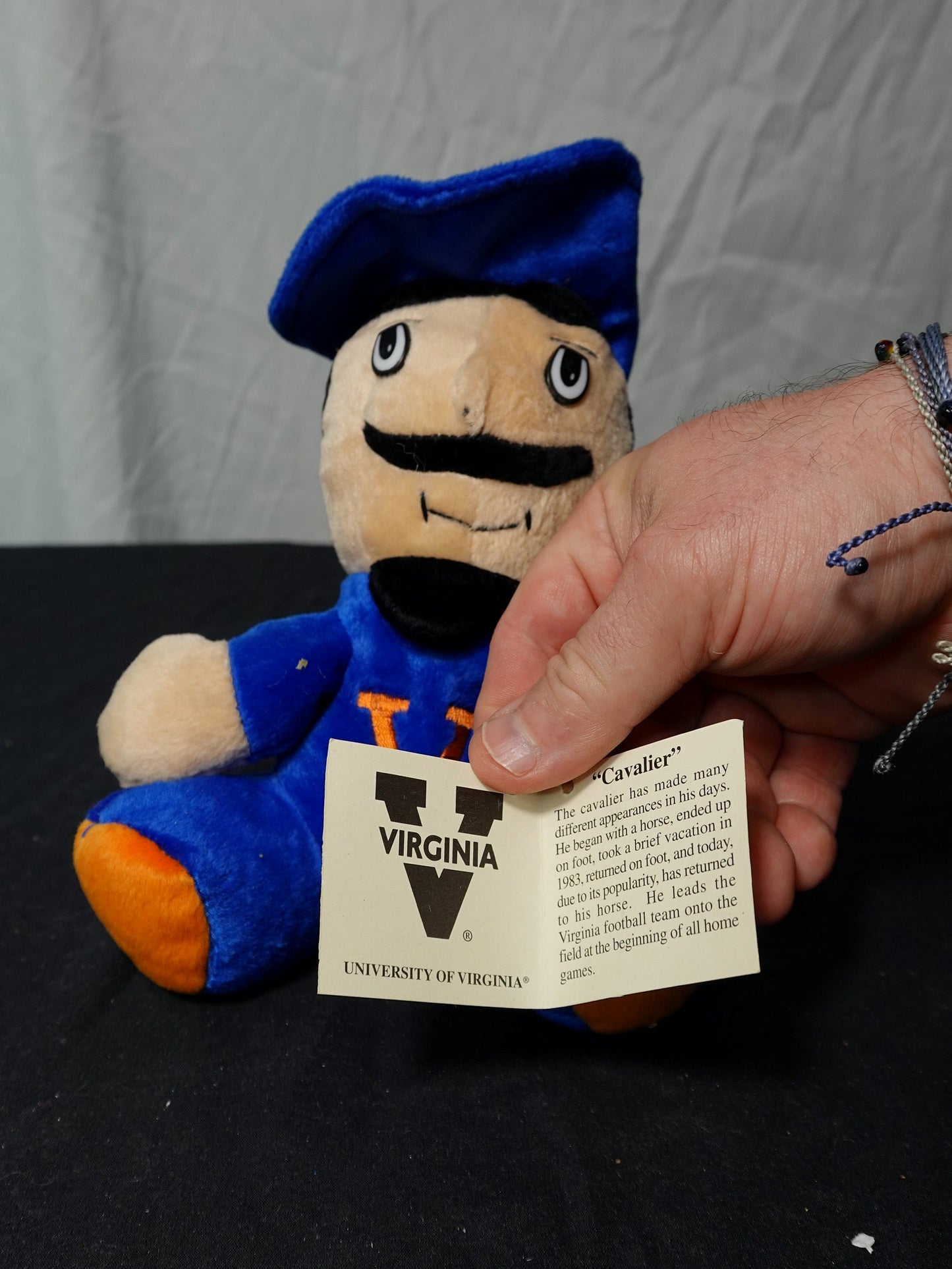 Shoney's Inc Cavalier Bean Bag Team Mascots Fabric Plush Toy