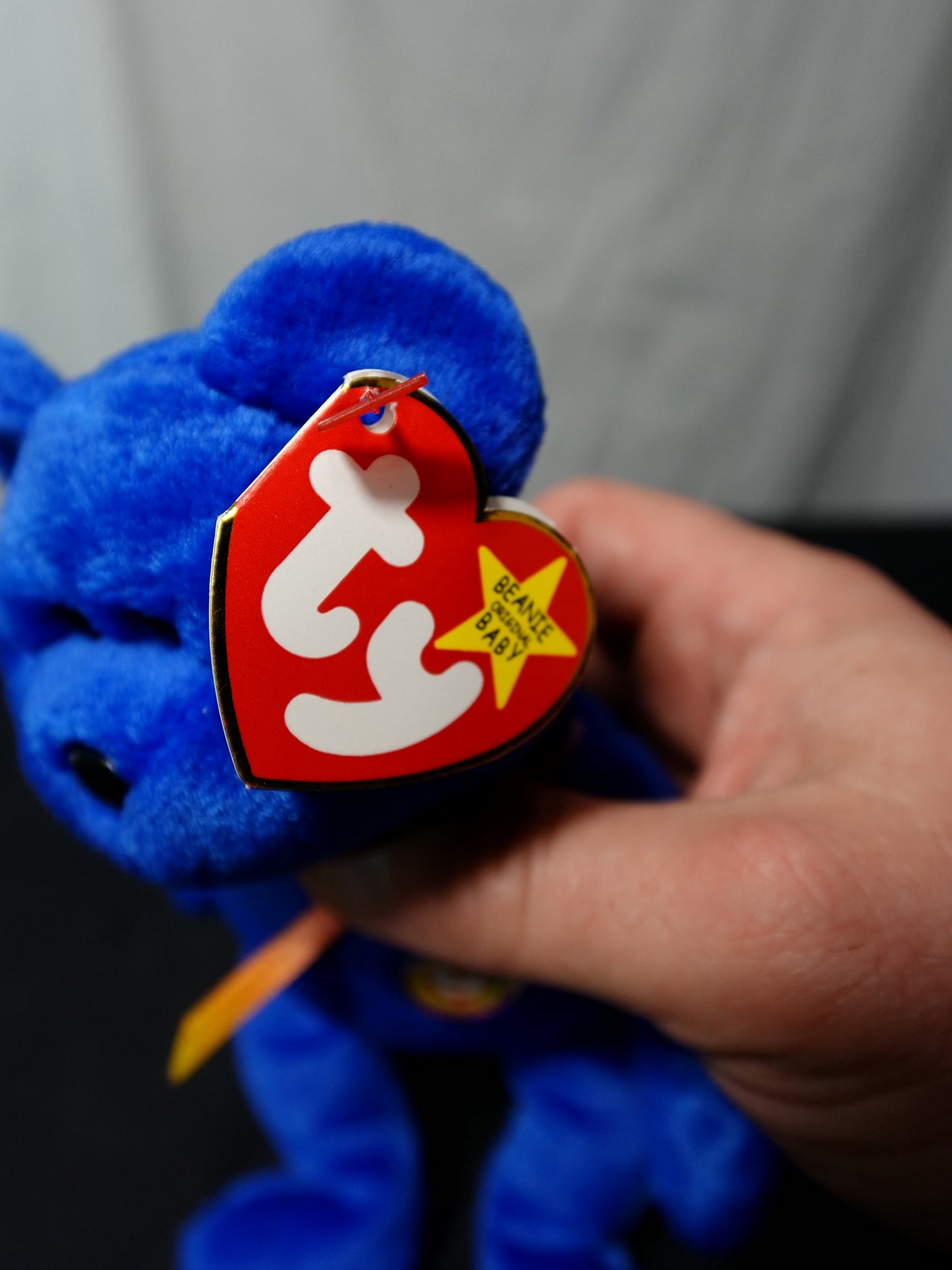 Ty Inc Beanie Babies Clubby Bear Plush Toy