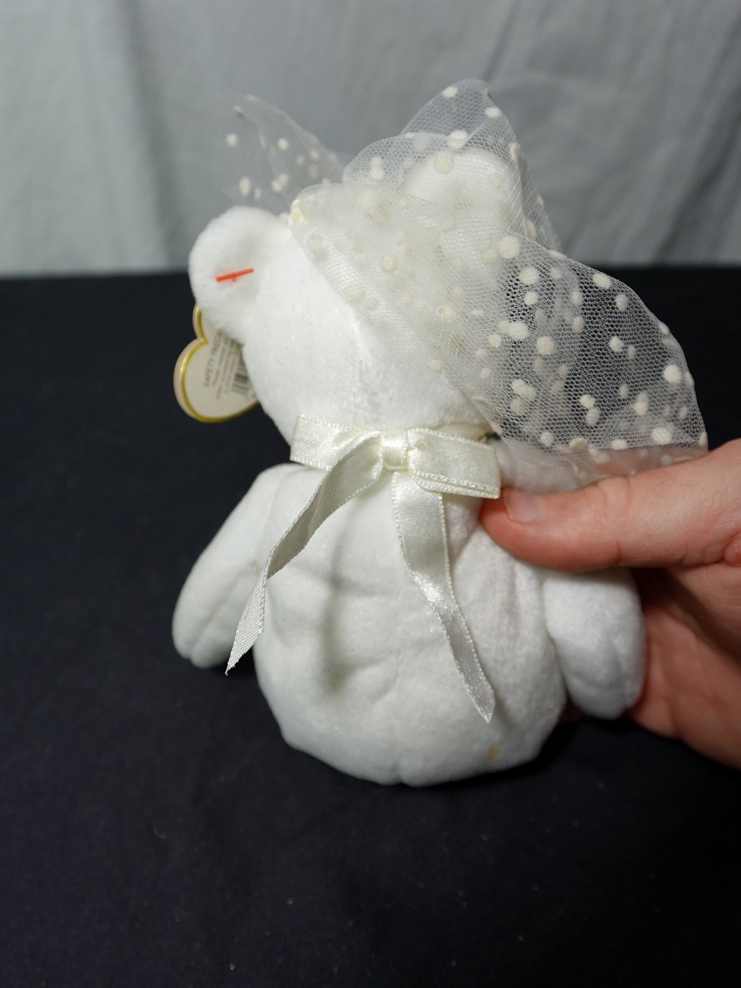 TY Inc Mrs. the Bride Bear Polyester Fiber Plush Toy