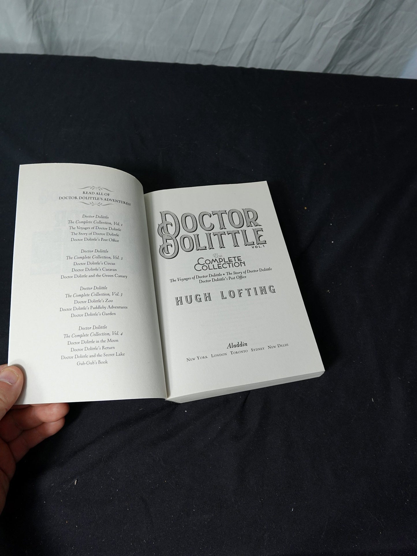 Hugh Lofting Doctor Dolittle Complete Collection Aladdin 2019 Book