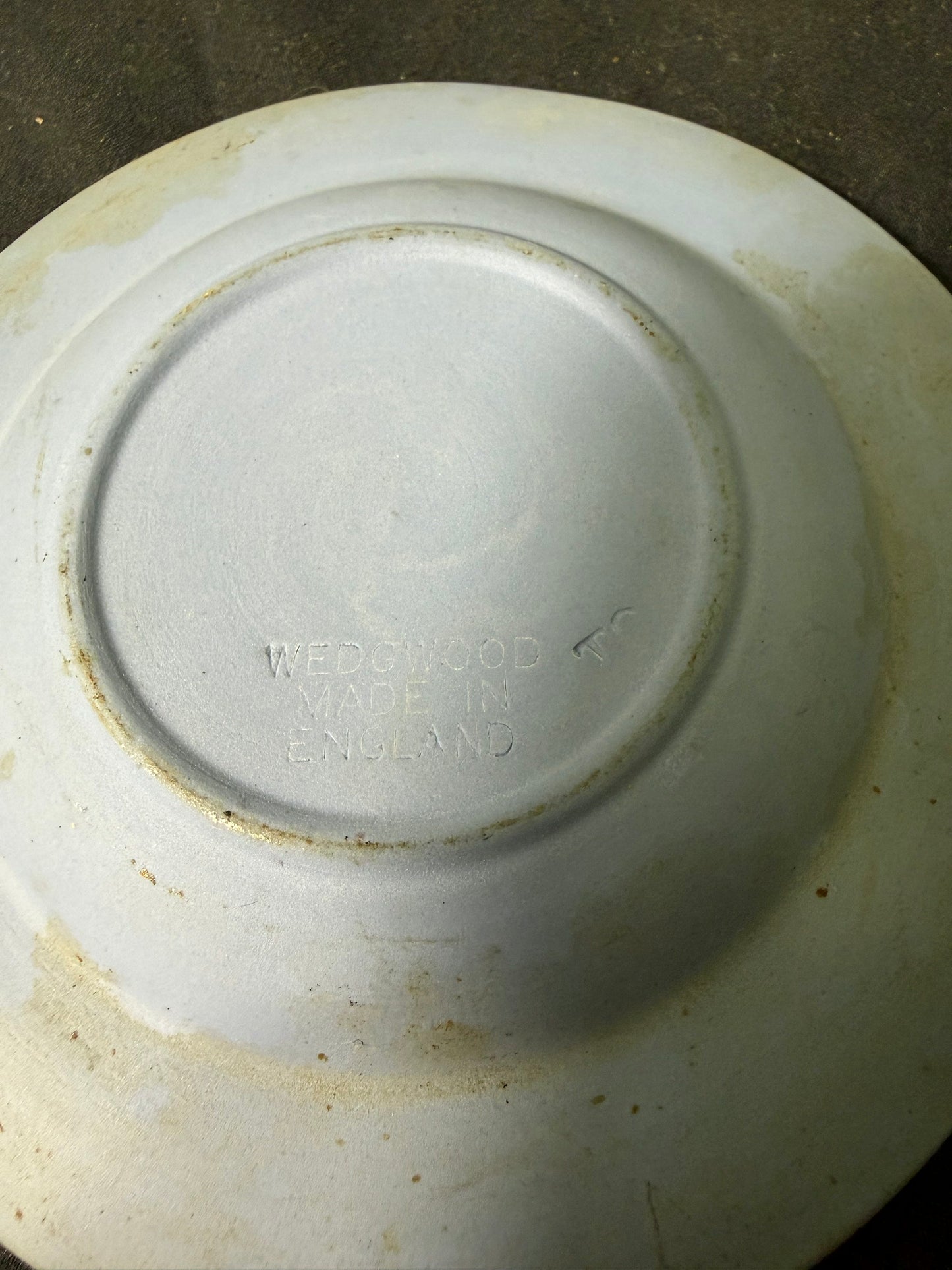 Wedgwood Blue Jasperware Ashtray Made in England
