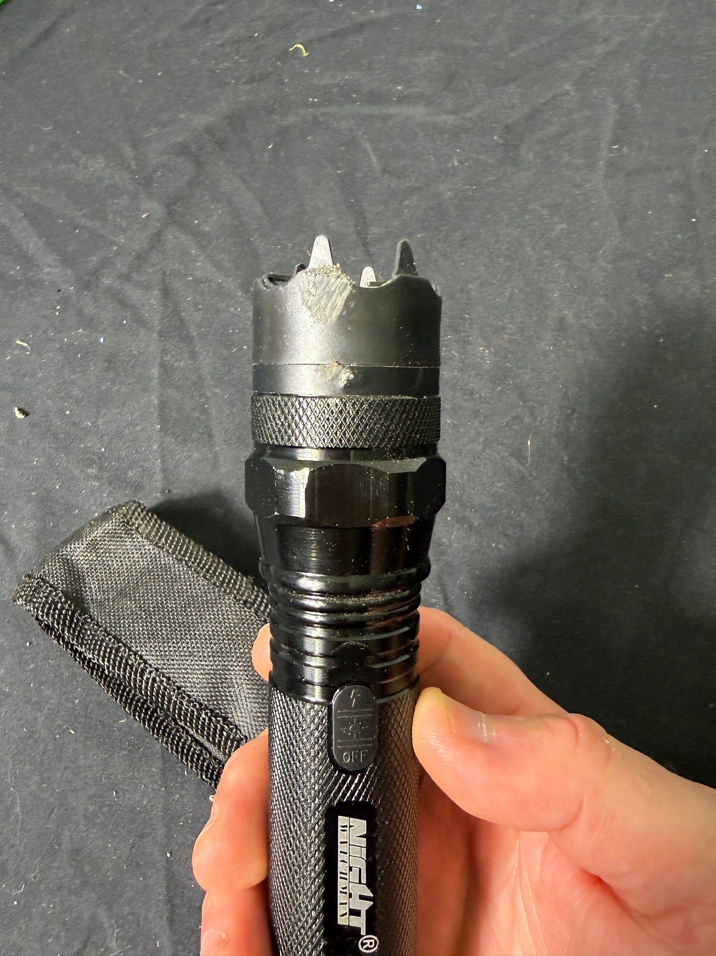 NIGHTHAWK Tactical Flashlight with Holster