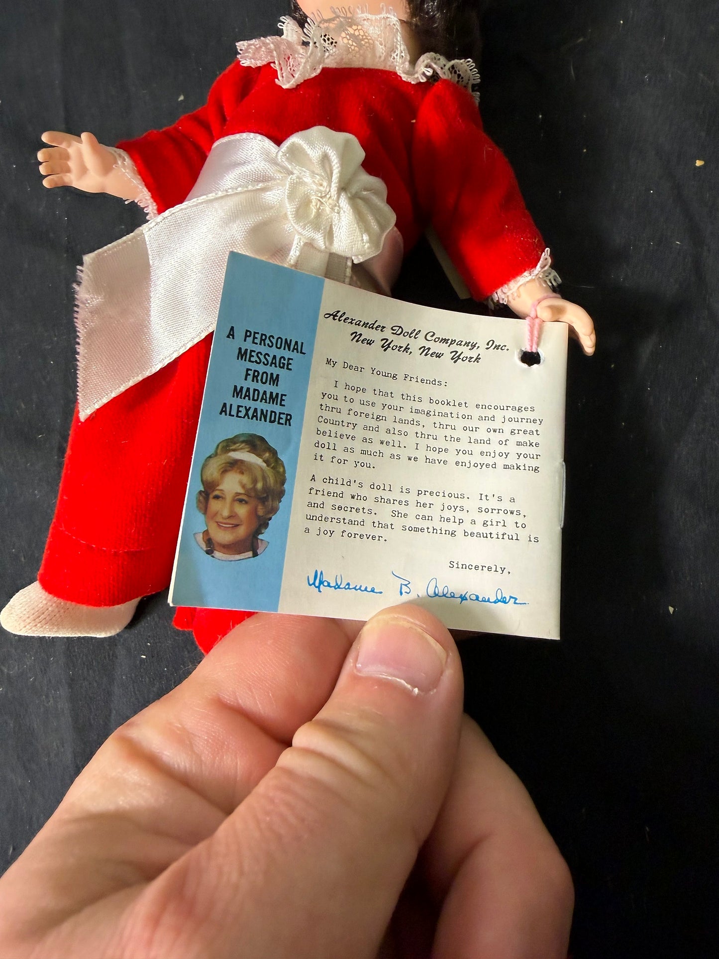 Madame Alexander Red Boy Doll from Little Women
