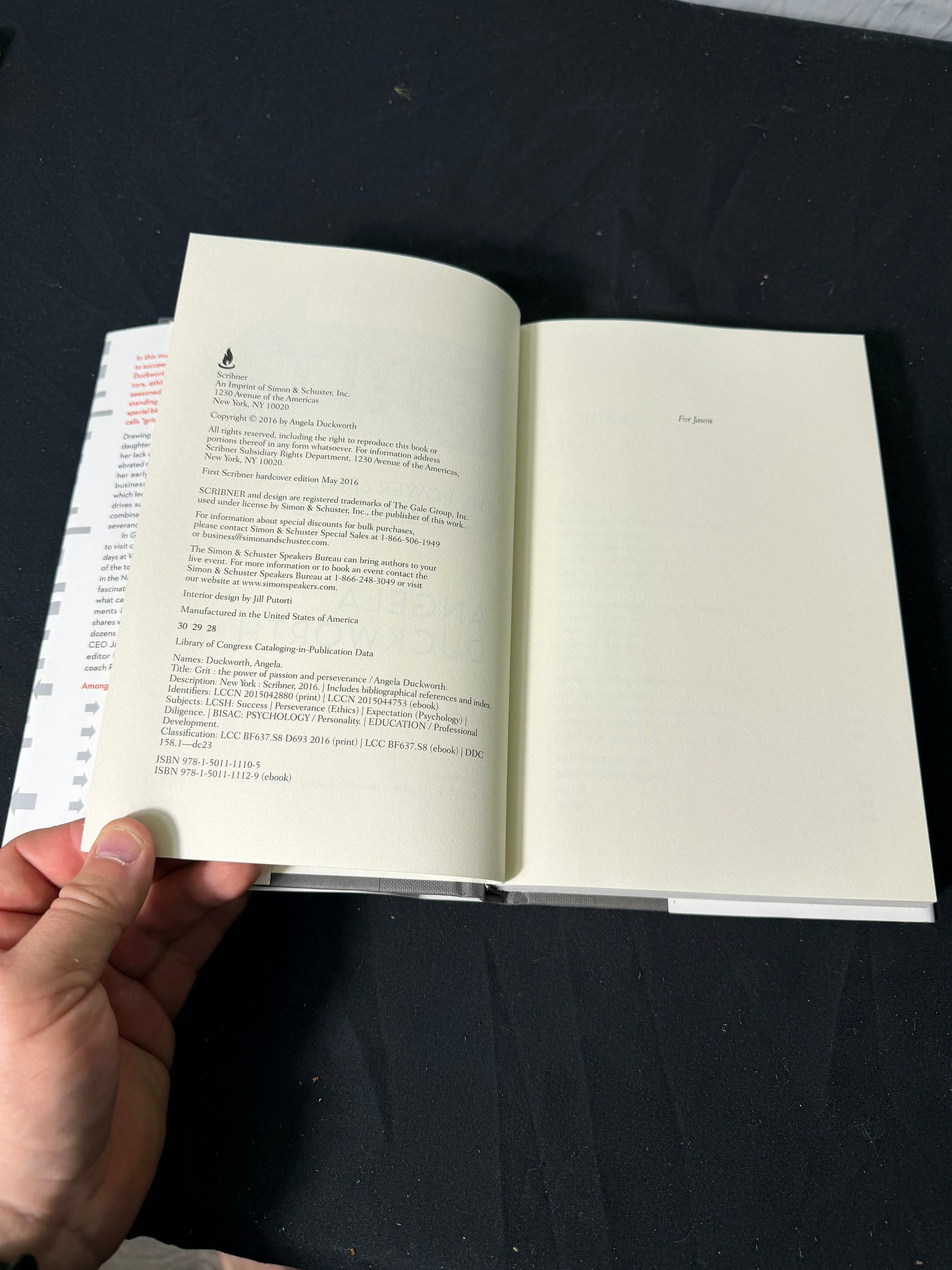 Scribner Grit: The Power of Passion and Perseverance by Paper Hardcover Book