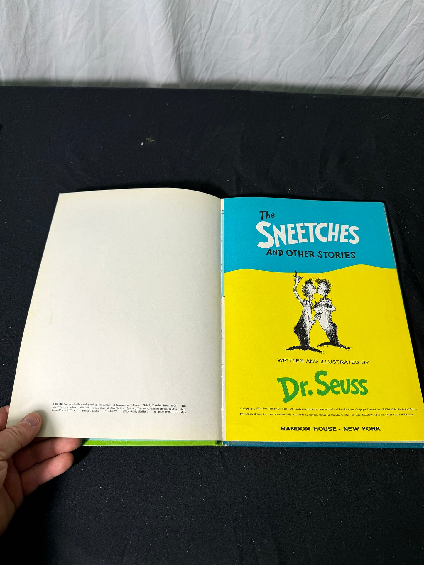 Dr. Seuss The Sneetches and Other Stories First Edition Hardcover Book