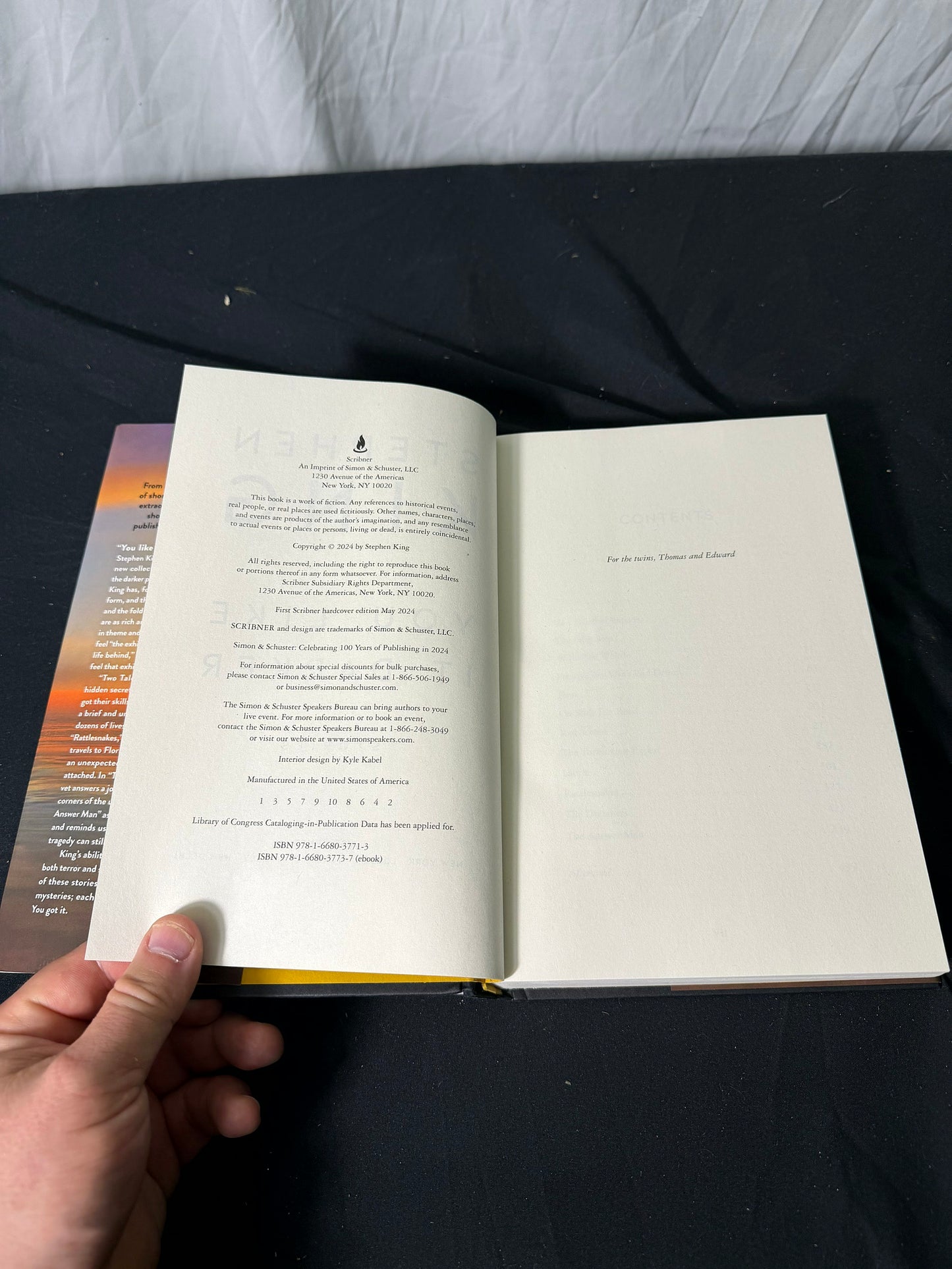 Stephen King You Like It Darker First Scribner Hardcover Edition May 2024