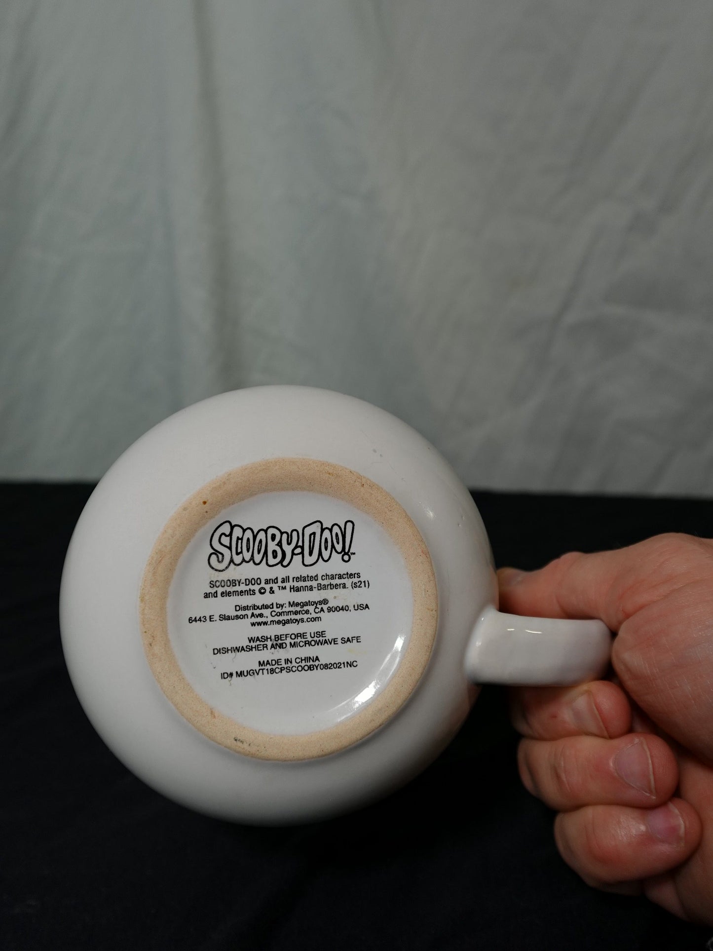 Scooby-Doo Hanna-Barbera Ceramic Mug by Megatoys