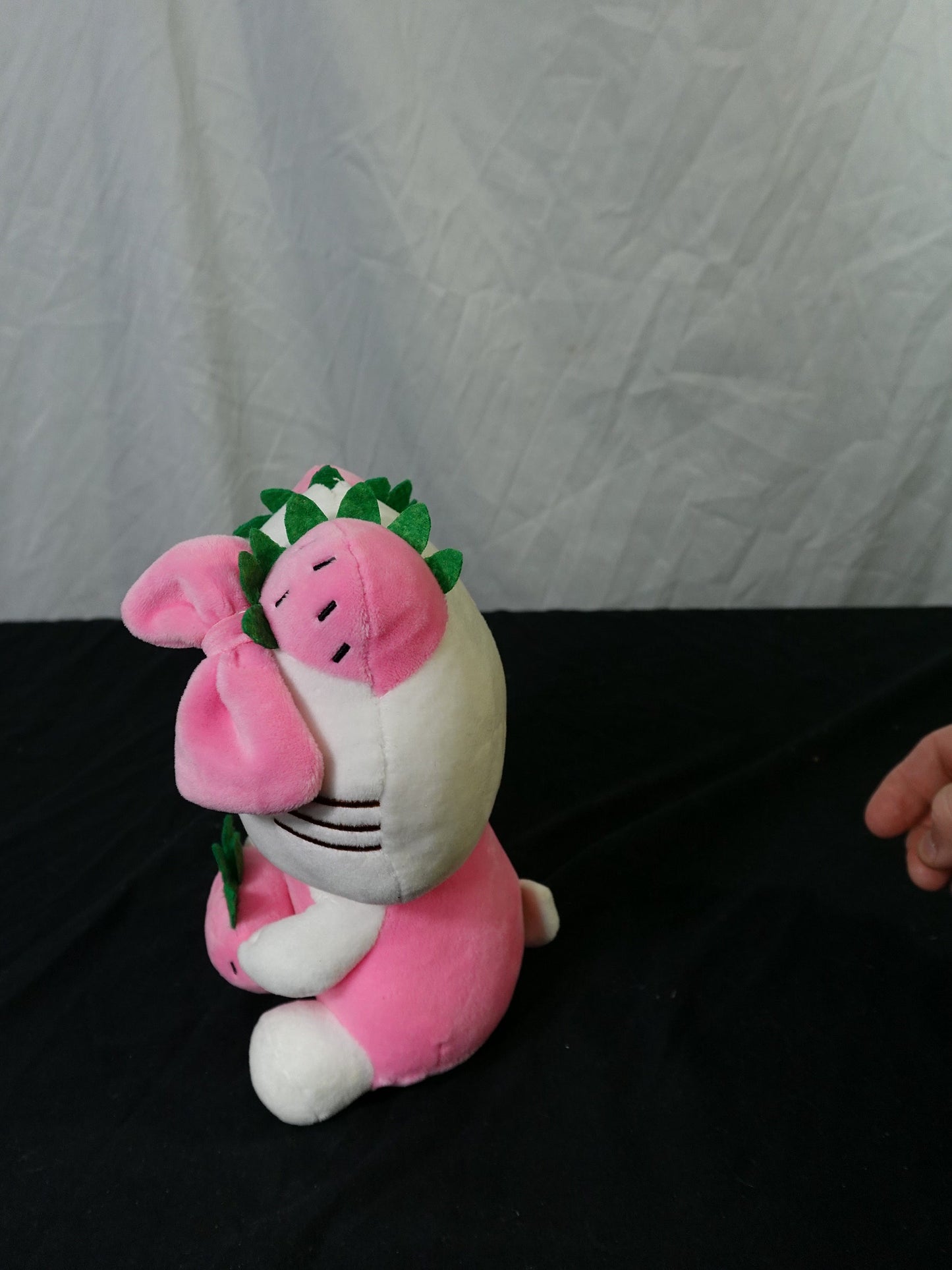 Sanrio Hello Kitty Strawberry Plush Toy Pink Bow